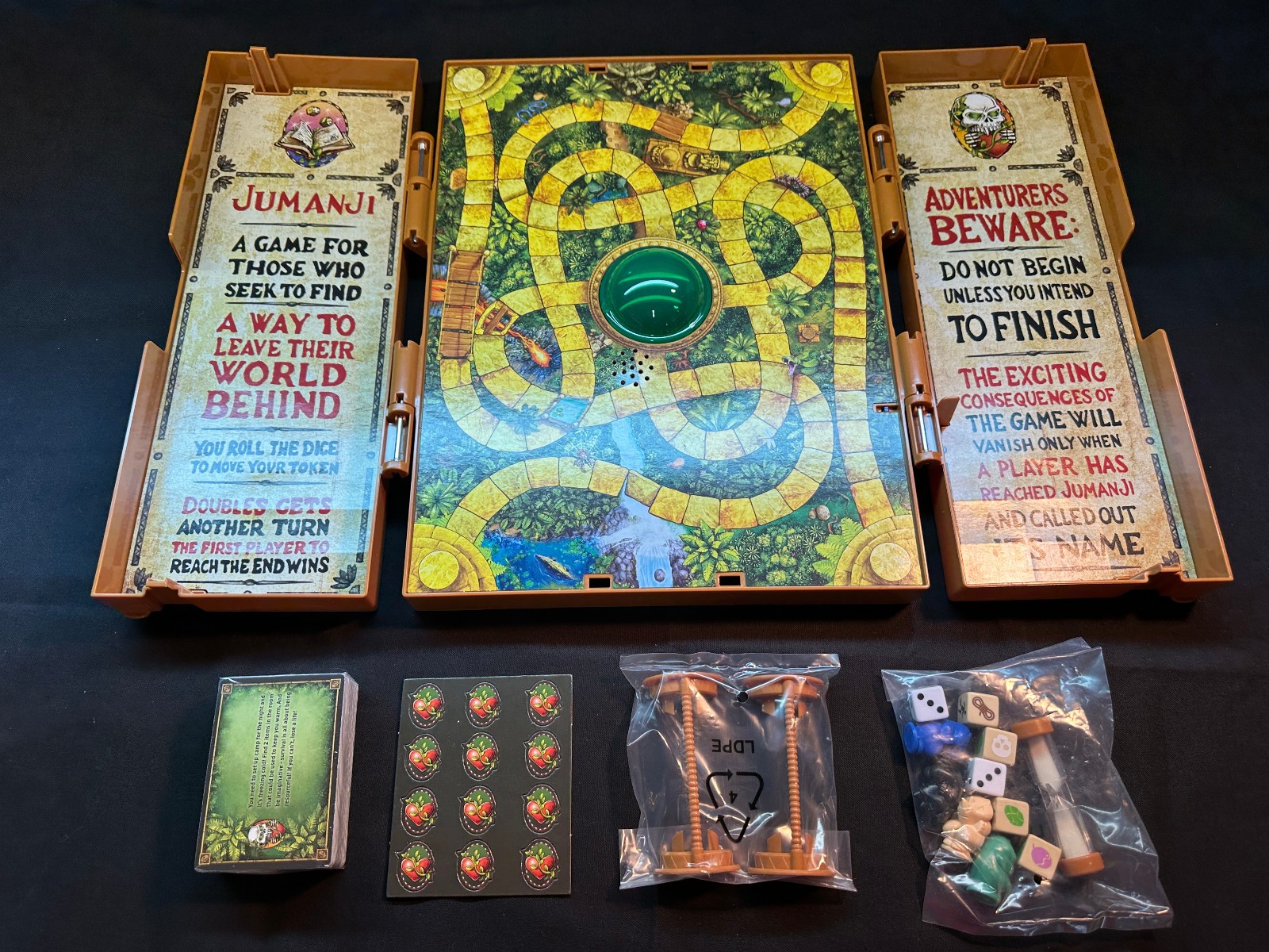 MINT 2019 Jumanji Electronic Deluxe Board Game – Spin Master – NEVER PLAYED -NEW