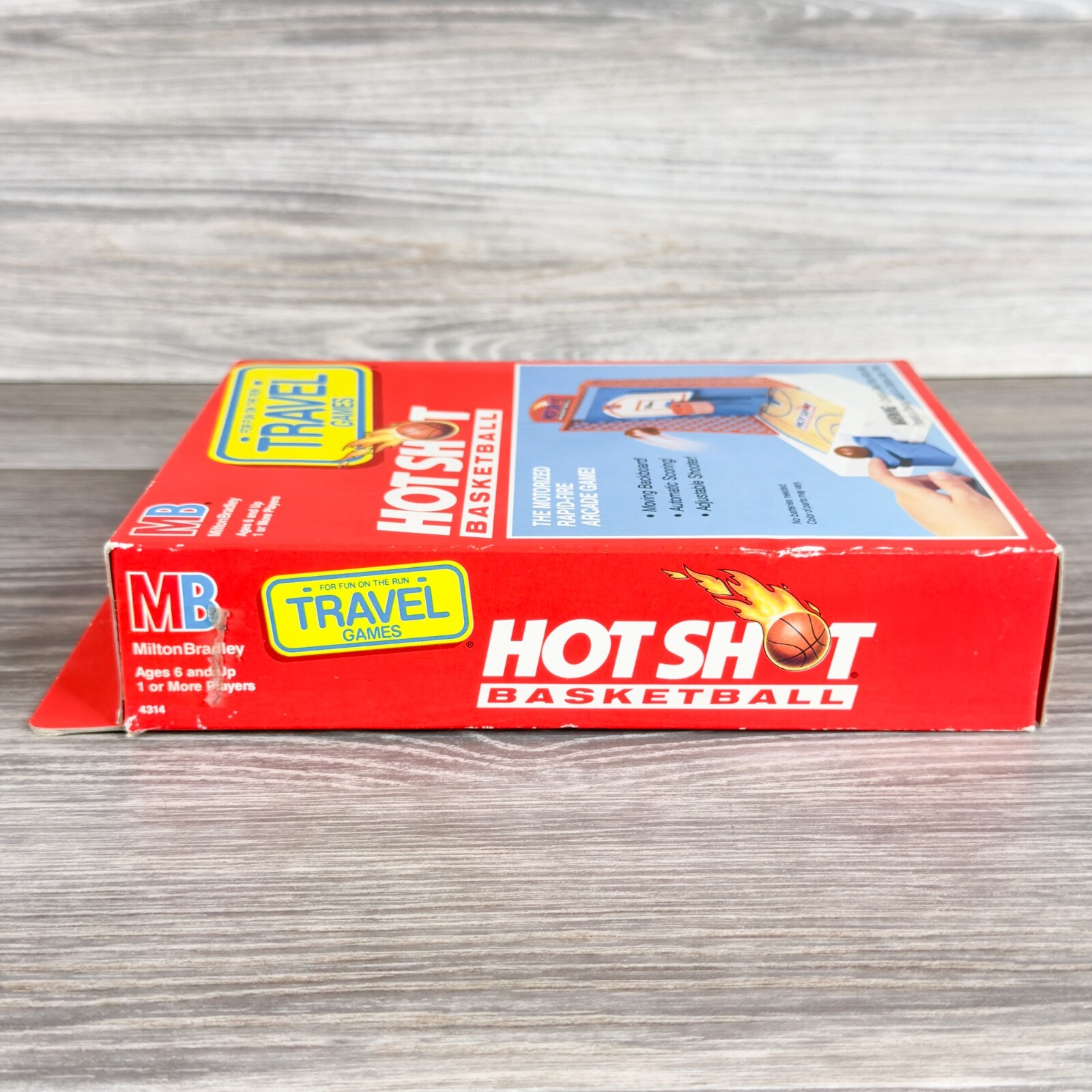 HOT SHOT BASKETBALL Travel Games (Milton-Bradley, 1992) New Still Sealed Vintage