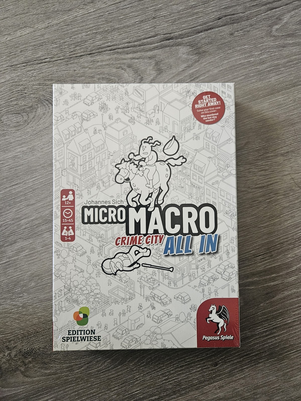 MicroMacro: Crime City (All In) Pegasus Spiele (Johannes Sich)