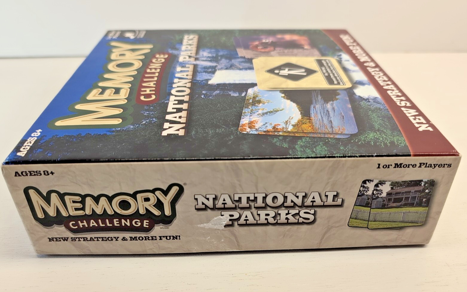 100% COMPLETE! HASBRO 2011 MEMORY CHALLENGE NATIONAL PARKS EDITION GAME USAopoly