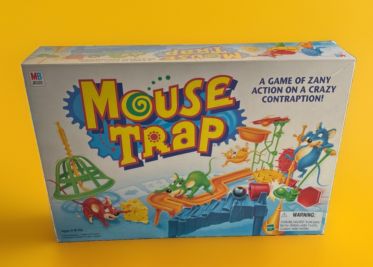 1999 Mouse Trap Game by Milton Bradley Complete in Great Condition FREE SHIPPING