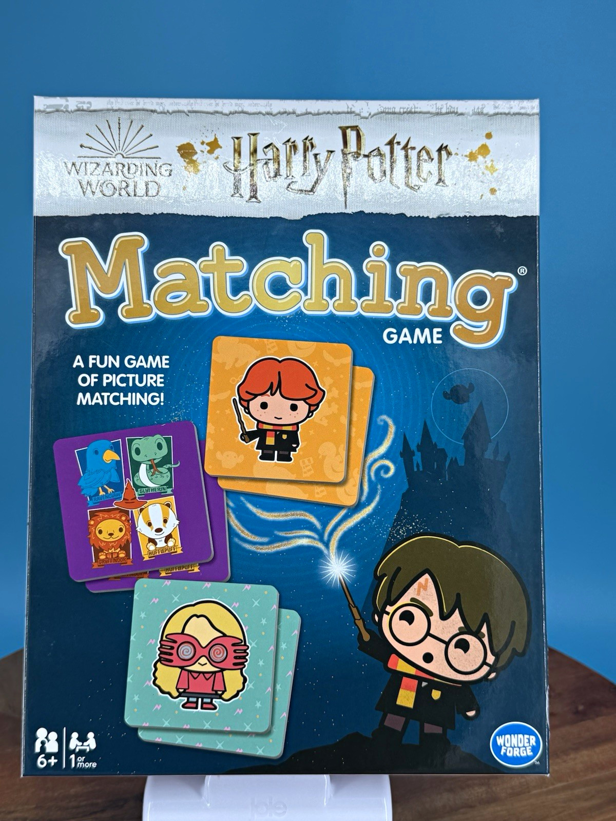 Wonder Forge Harry Potter Matching Memory Game Tile Set, One-Player, 6+