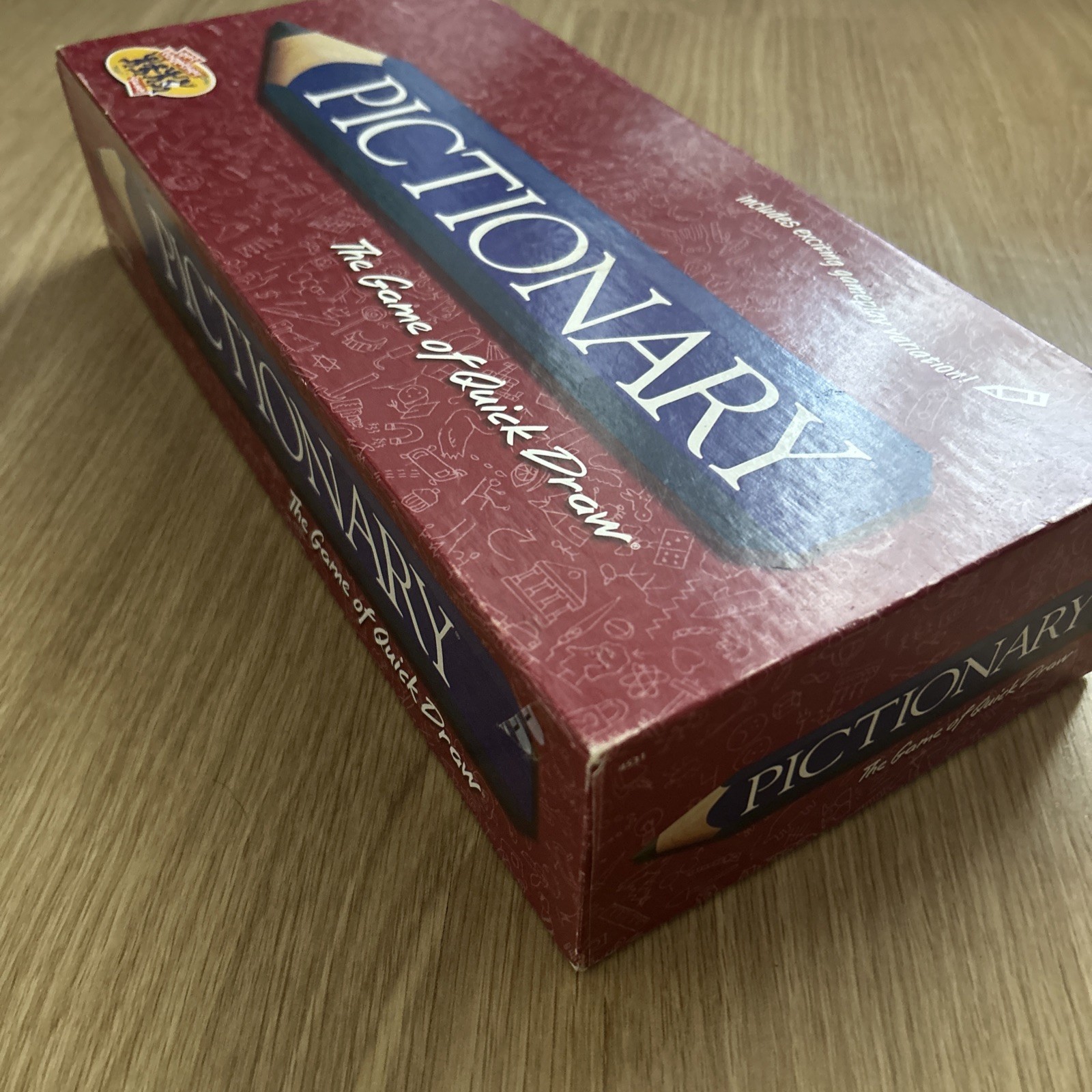*NEW OPEN BOX* Vintage Pictionary 1993 – 2000 Edition Board Game Milton Bradley