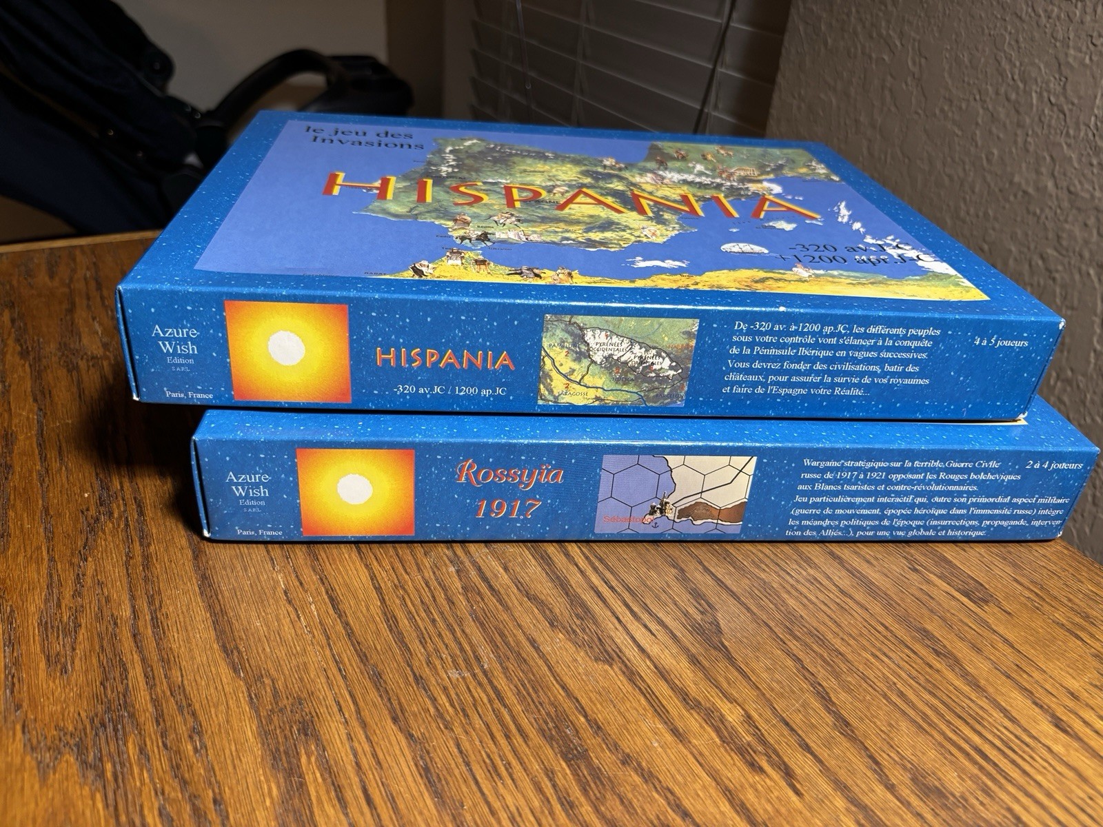 Azure Wish Edition Game Bundle Hispania And Rossyia 1917 New And Unpunched