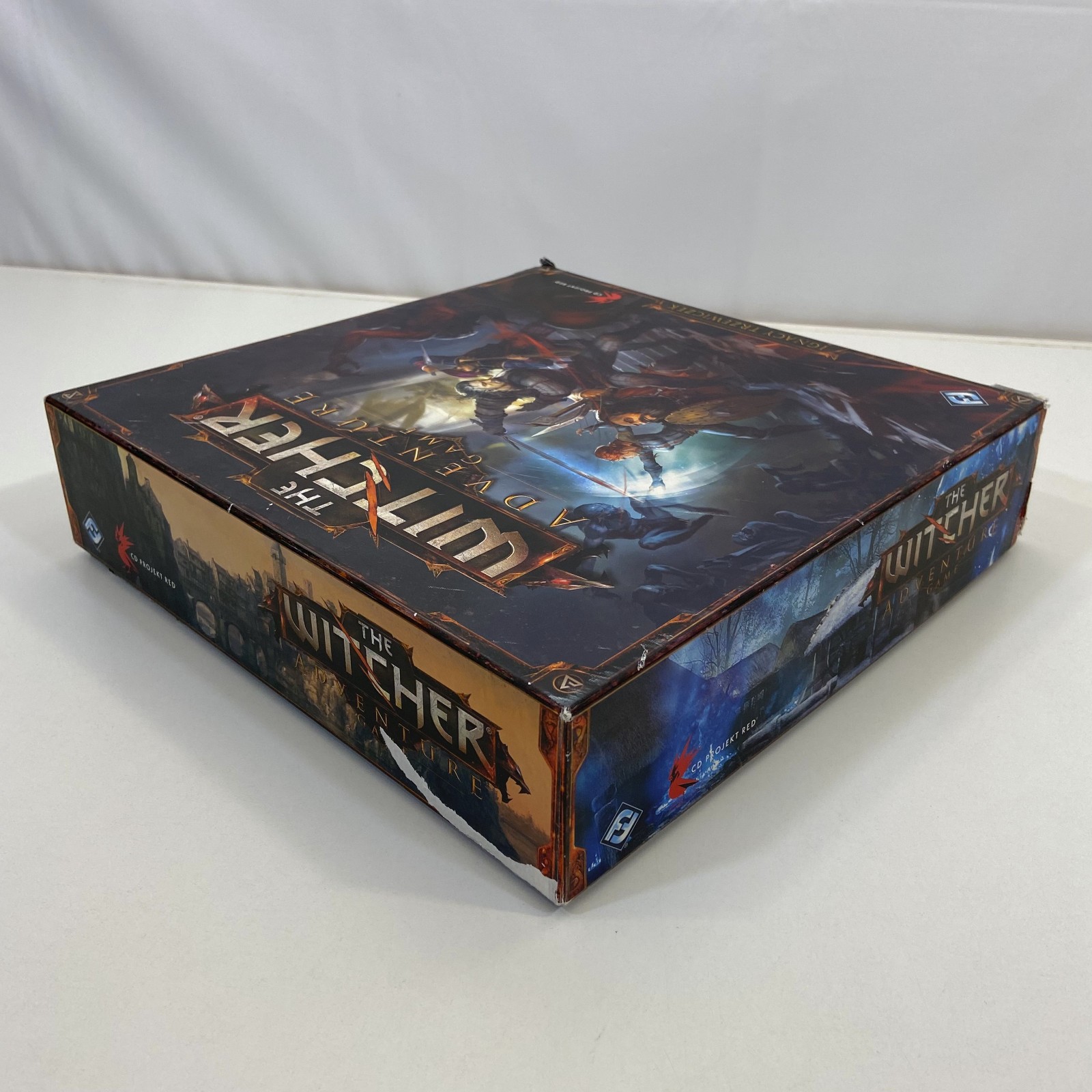 Witcher Adventure Game CD Projekt Red 2014 Board Game BROKEN BOX Fantasy Flight