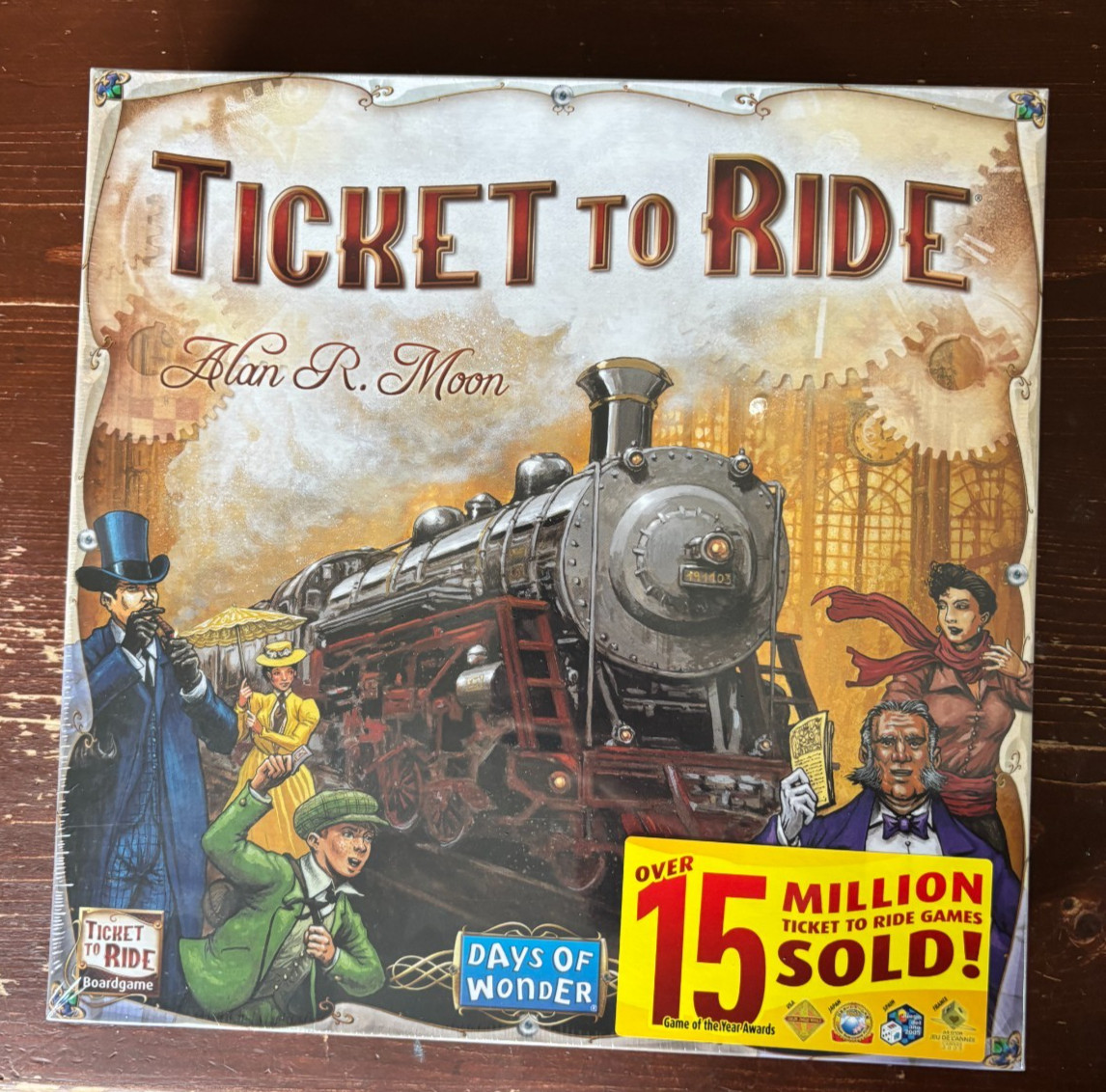 SEALED Ticket To Ride by Alan R. Moon by Days of Wonder Board Game 2021 NEW