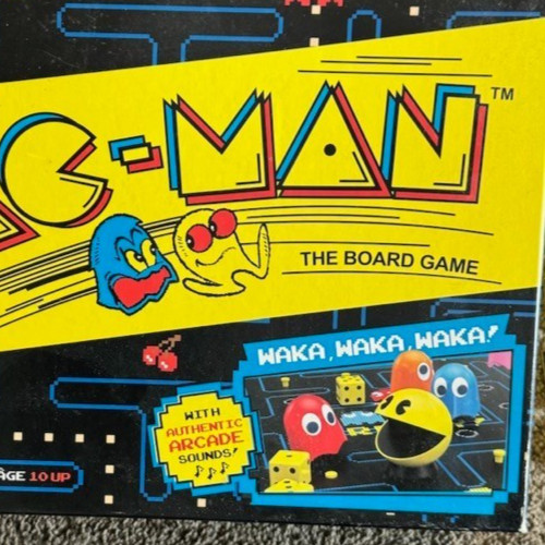 Pac-Man The Board Game Complete – Tested – Classic With Authentic Arcade Sounds!
