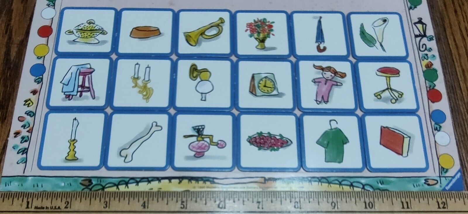 VINTAGE 1995 RAVENSBURGER MADELINE’S HOUSE GAME, #D-88188, 2-4 PLAYERS, AGES 4-8