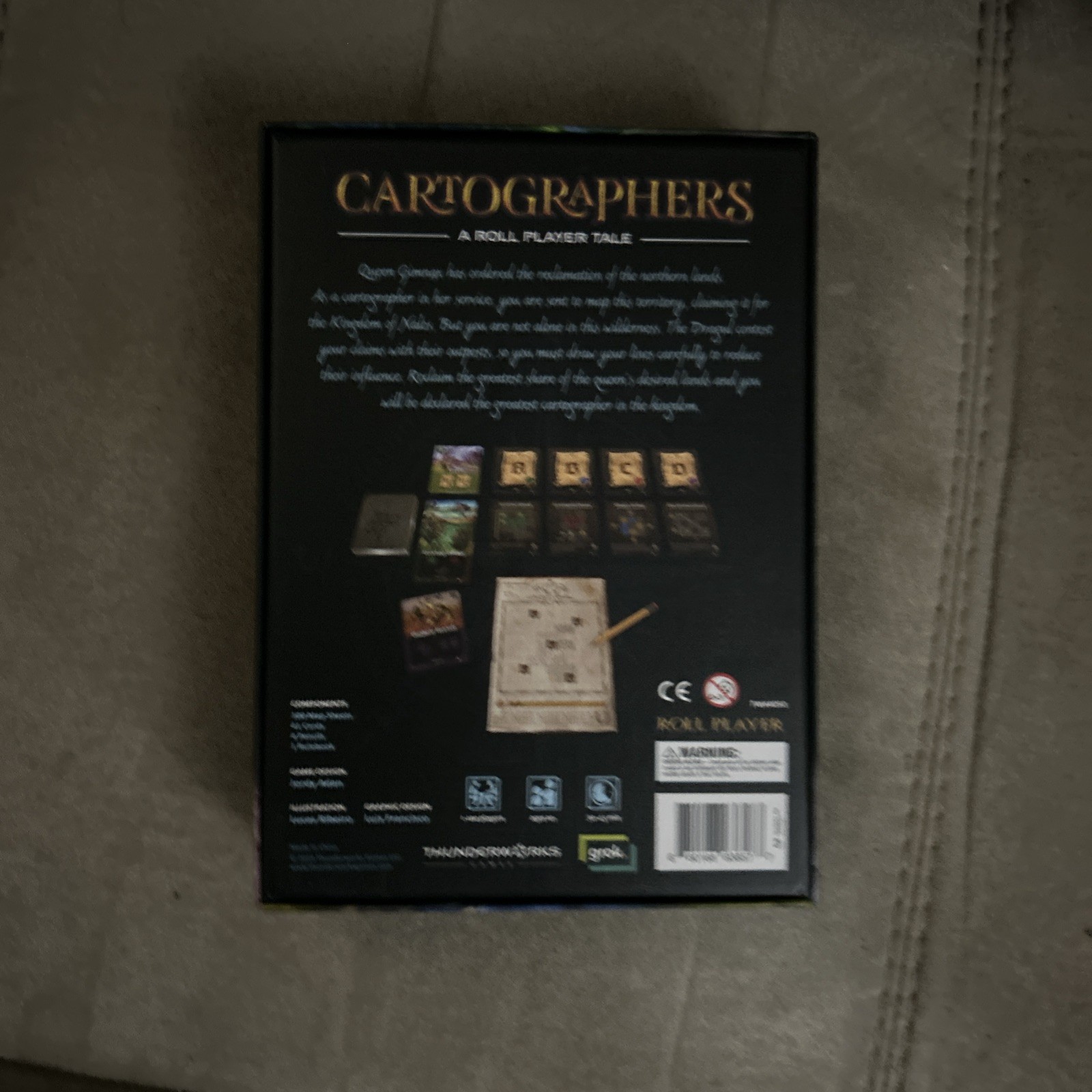 Cartographers: A Roll Player Tale and Skills Mini Expansion – Board Game