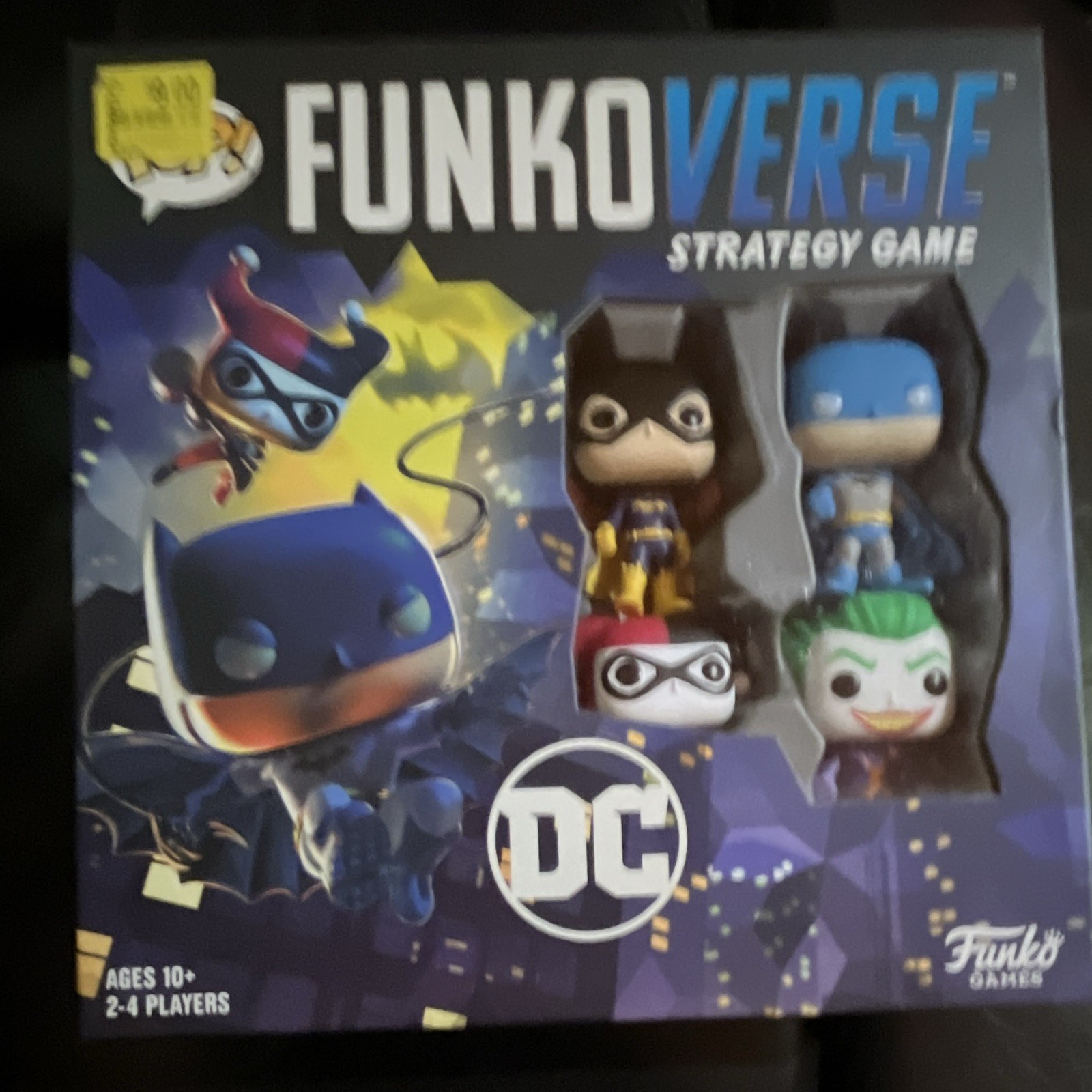 Funko FunkoVerse DC Strategy Game w/ Funko Pop! Figures 2-4 Players 10+