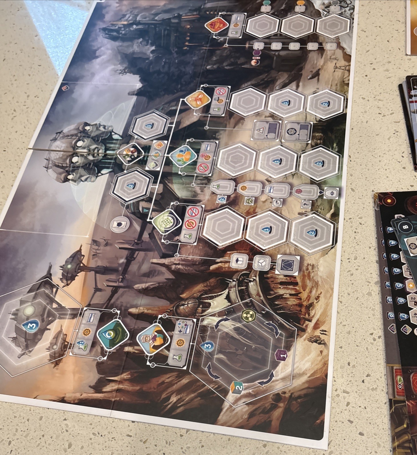 Anachrony by Mindclash Games Epic Sci Fi Board Game Complete In Box Excellent