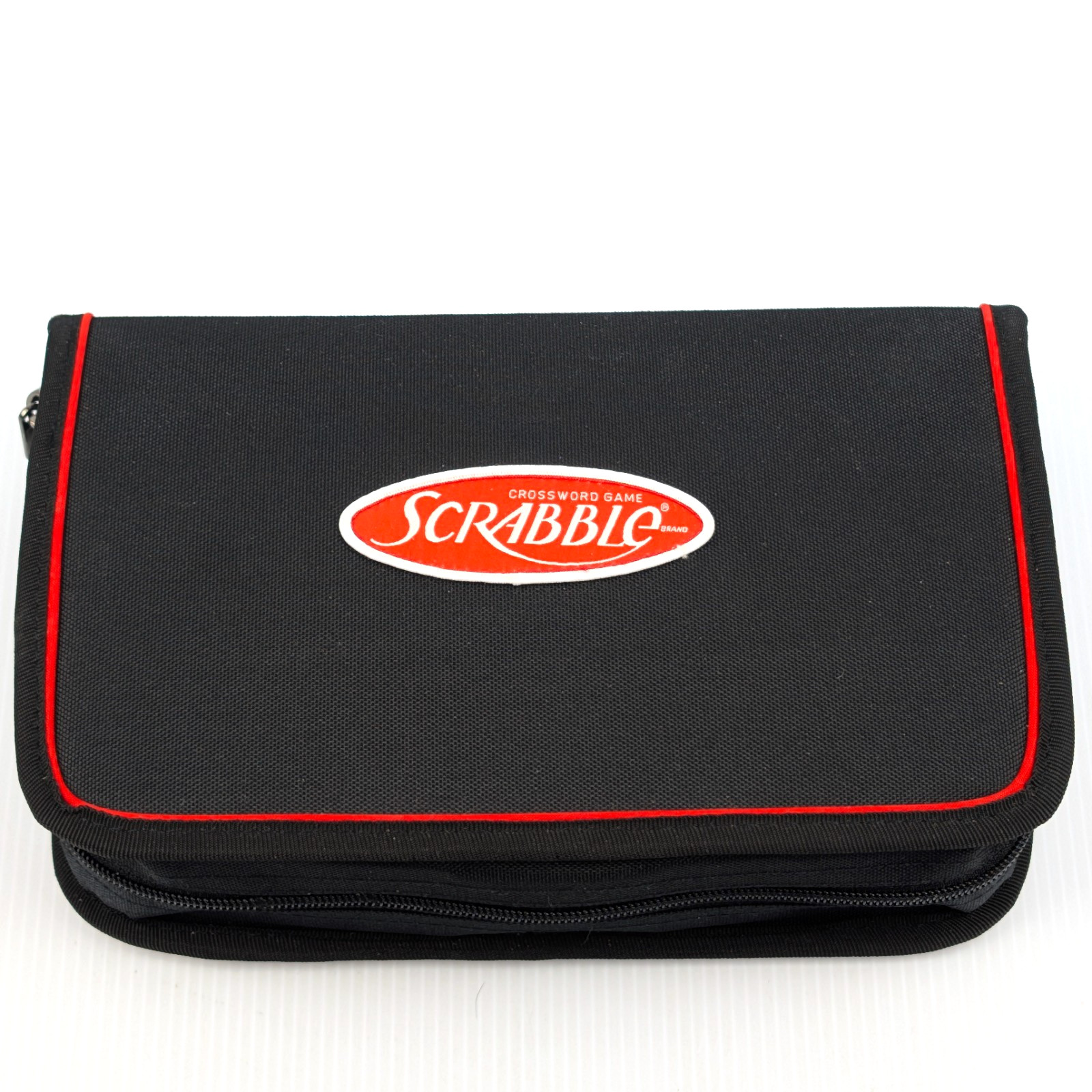 Scrabble Crossword Game Folio Edition Travel To Go Zipper Case COMPLETE Unused