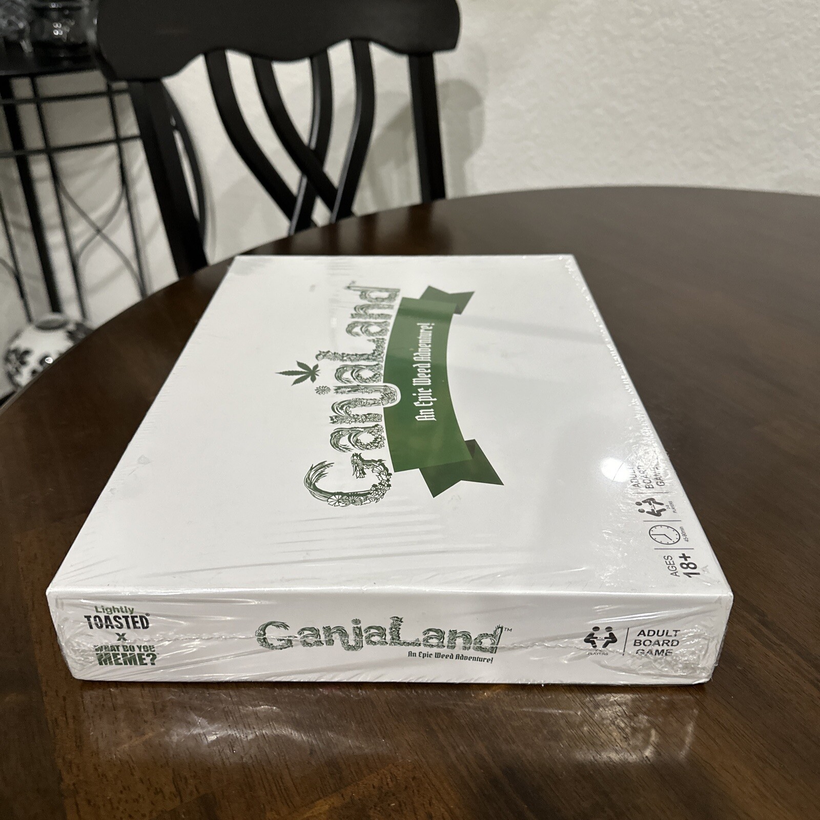 GanjaLand An Epic Weed Adventure Adult Board Game New Sealed