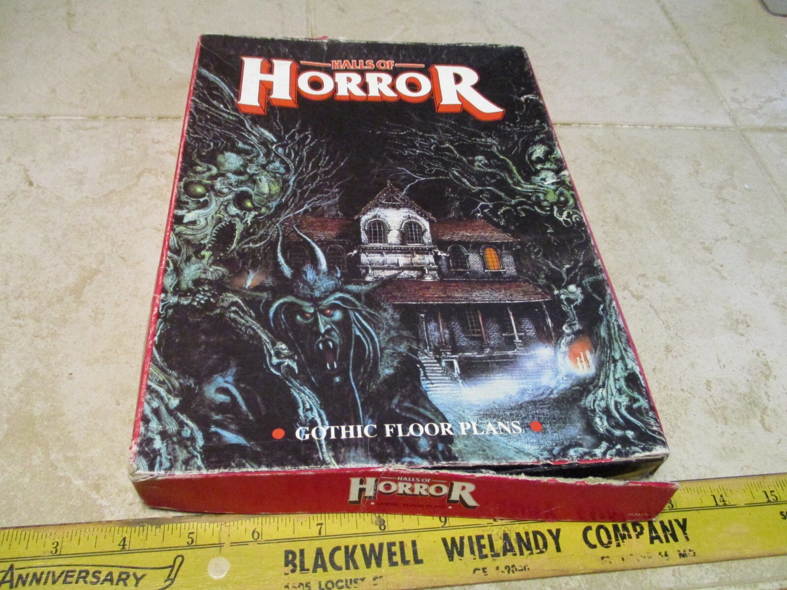 Halls of Horror: Gothic Floor Plans COMPLETE Dungeon Floor Plans 02019 GW AD&D