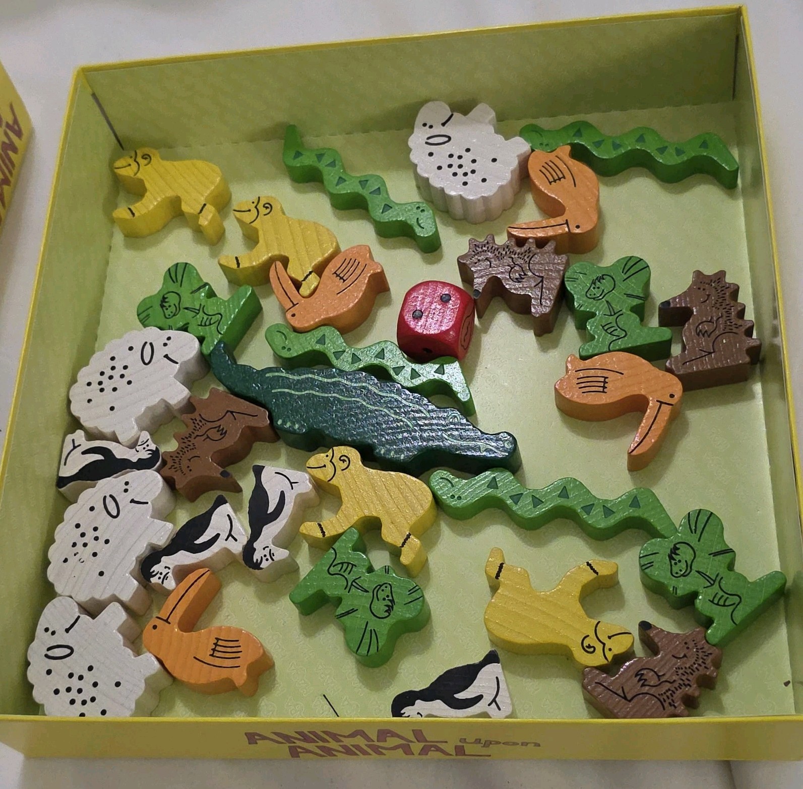 Haba Animal Upon Animal Wood Stacking Game Made in Germany Complete