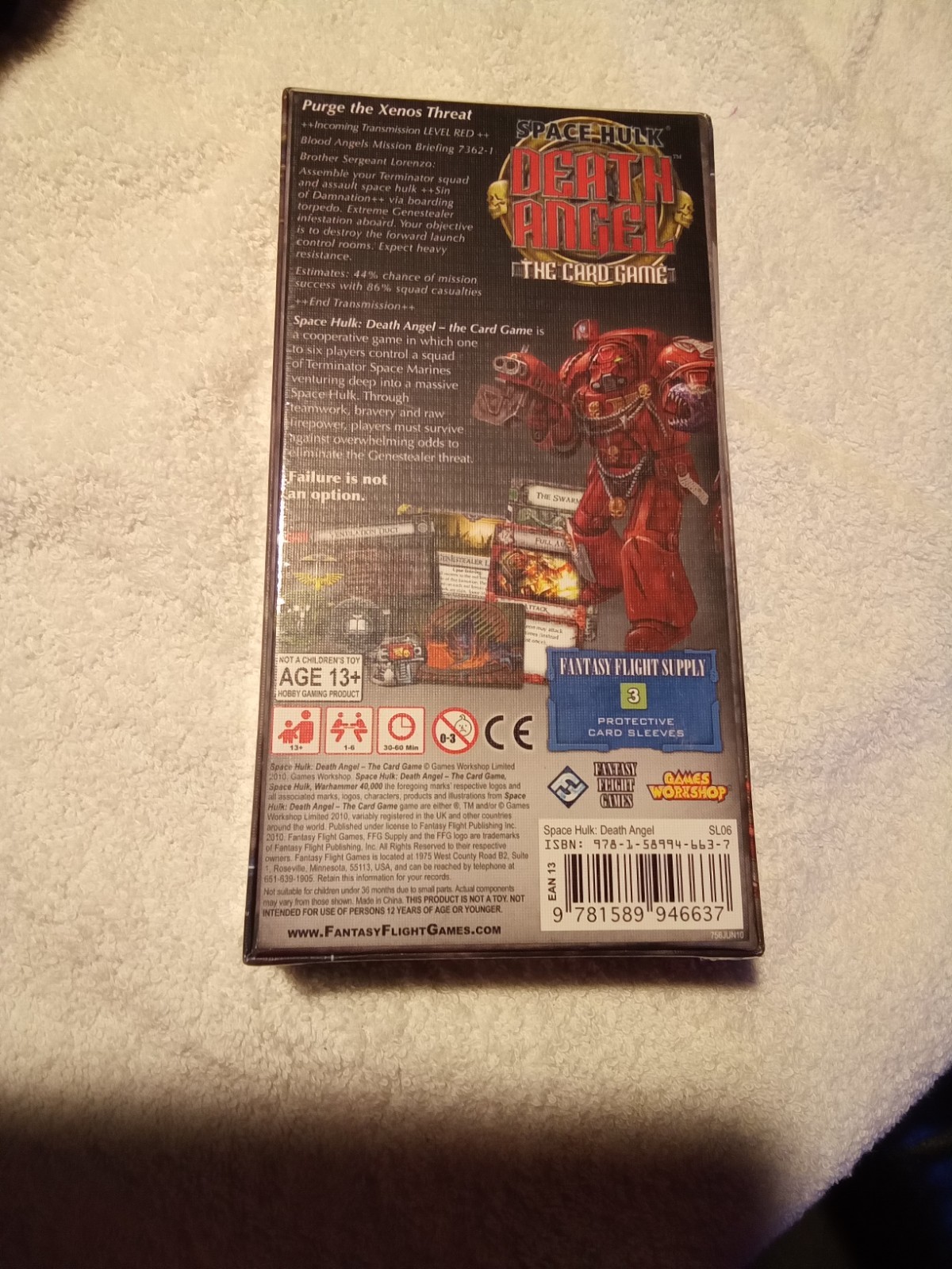 Space Hulk Death Angel Card Game Tyranid Enemy Pack 1 NEW! Out of Print