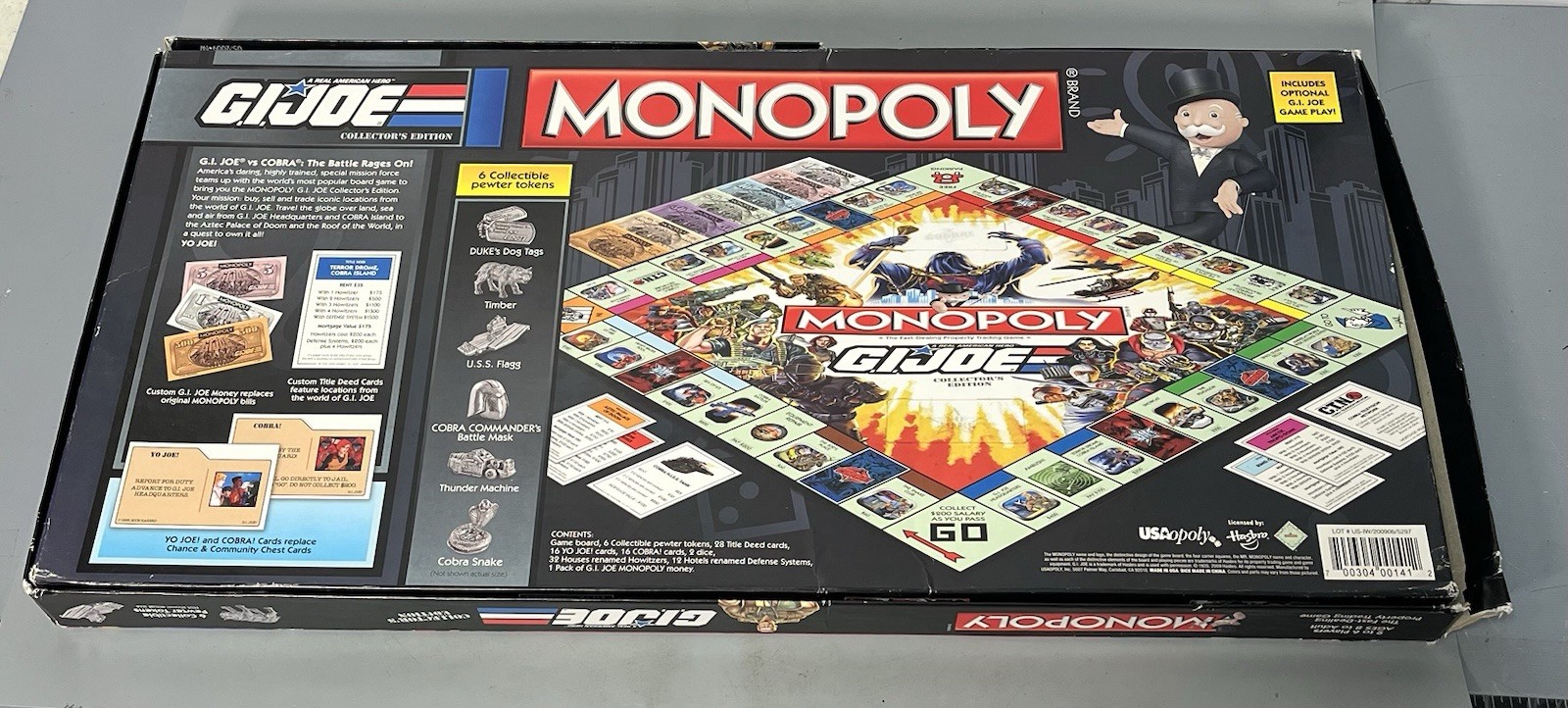 GI Joe Monopoly Collectors Edition Board Game 2009 CIB