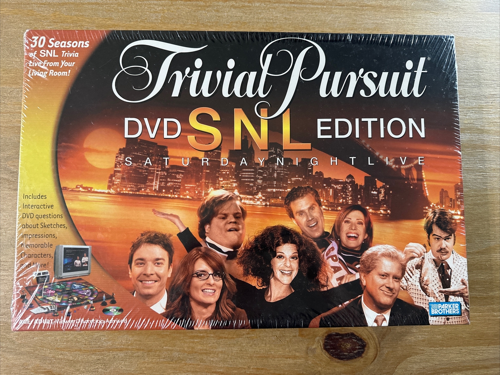 PARKER BROTHERS TRIVIAL PURSUIT DVD SNL EDITION SEALED GAME! Saturday Night Live