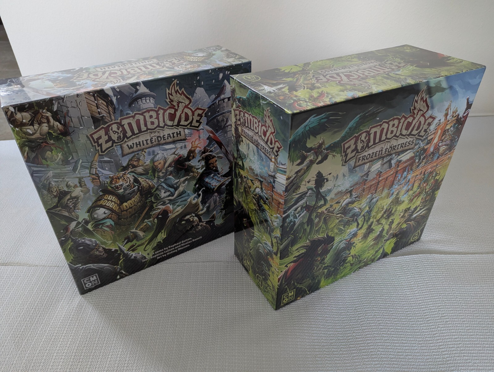 Kickstarter Zombicide: White Death Frozen Fortress Pledge NEW SEALED