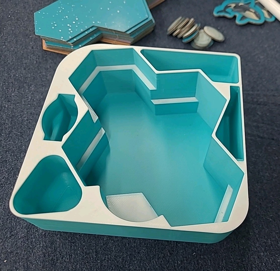 Waddle storage solution – box insert – Board Game allplay – Custom Design