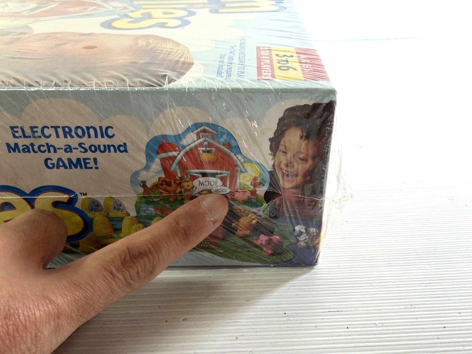 Vintage Milton Bradley 1996 Farm Families Game Electronic Matching Animals NEW