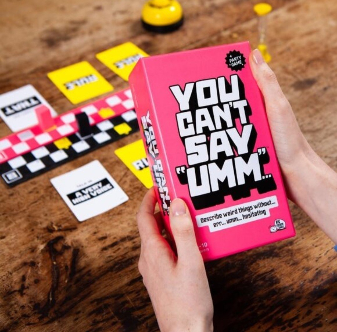 Big Potato Games You Can’t Say Umm Word Party Game 4-10 Players Bonus Cards 2024