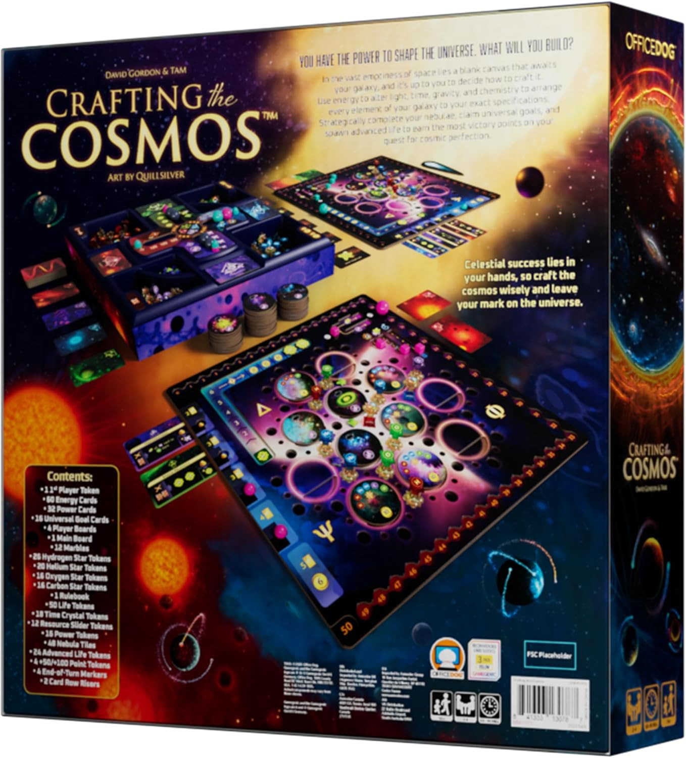 Crafting the Cosmos Board Game – Build the Galaxy with Stellar Resource Manageme