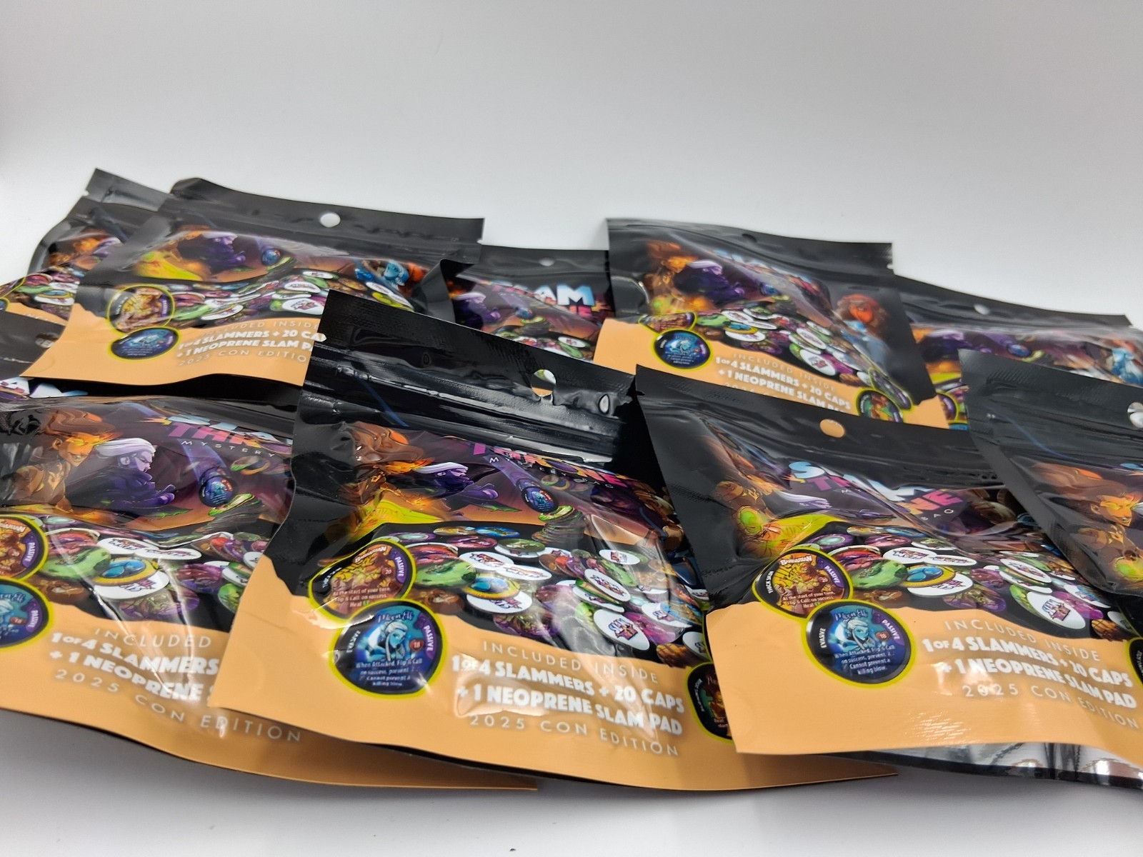 10 Slam Throne Mystery Bag 2025 Con Edition New Sealed Packs (Dice Throne)