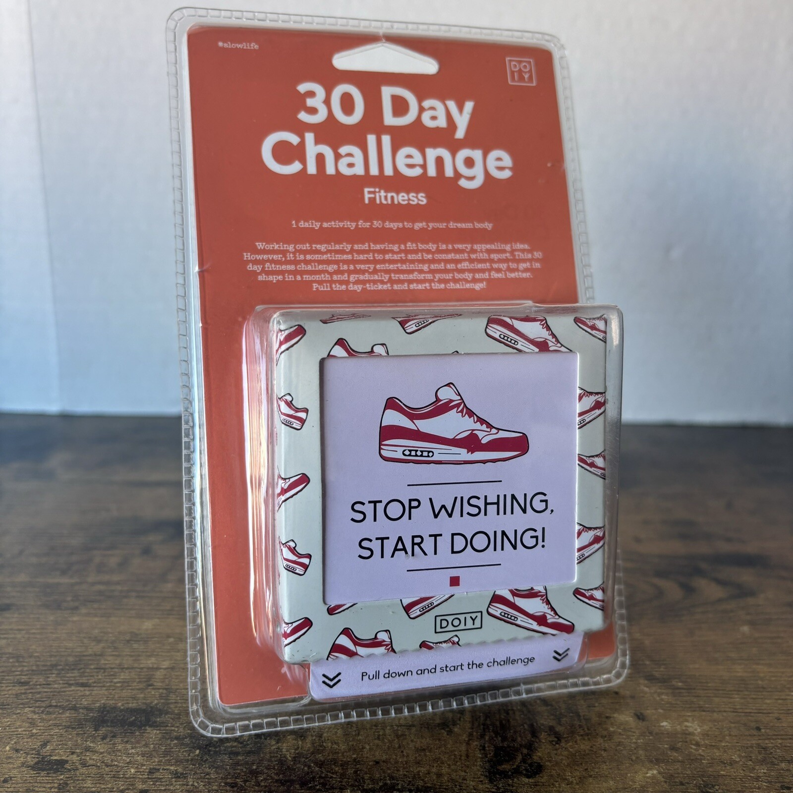 30 Day Fitness Challenge Card Game By DOIY – The Only Limit Is You – Brand New