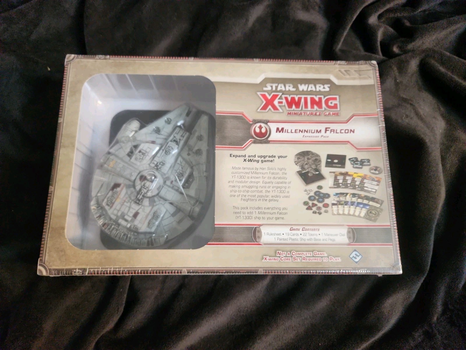 Star Wars X-Wing: Miniatures Game- Millennium Falcon Expansion Pack