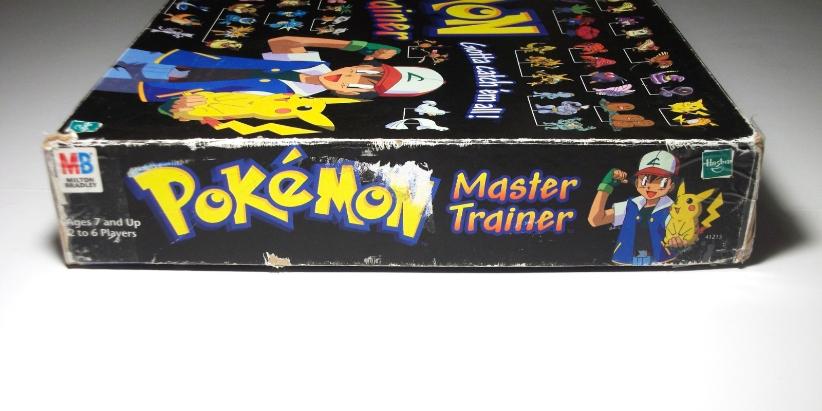 POKEMON MASTER TRAINER 1999 Edition Hasbro Vintage Board Game 99% Complete