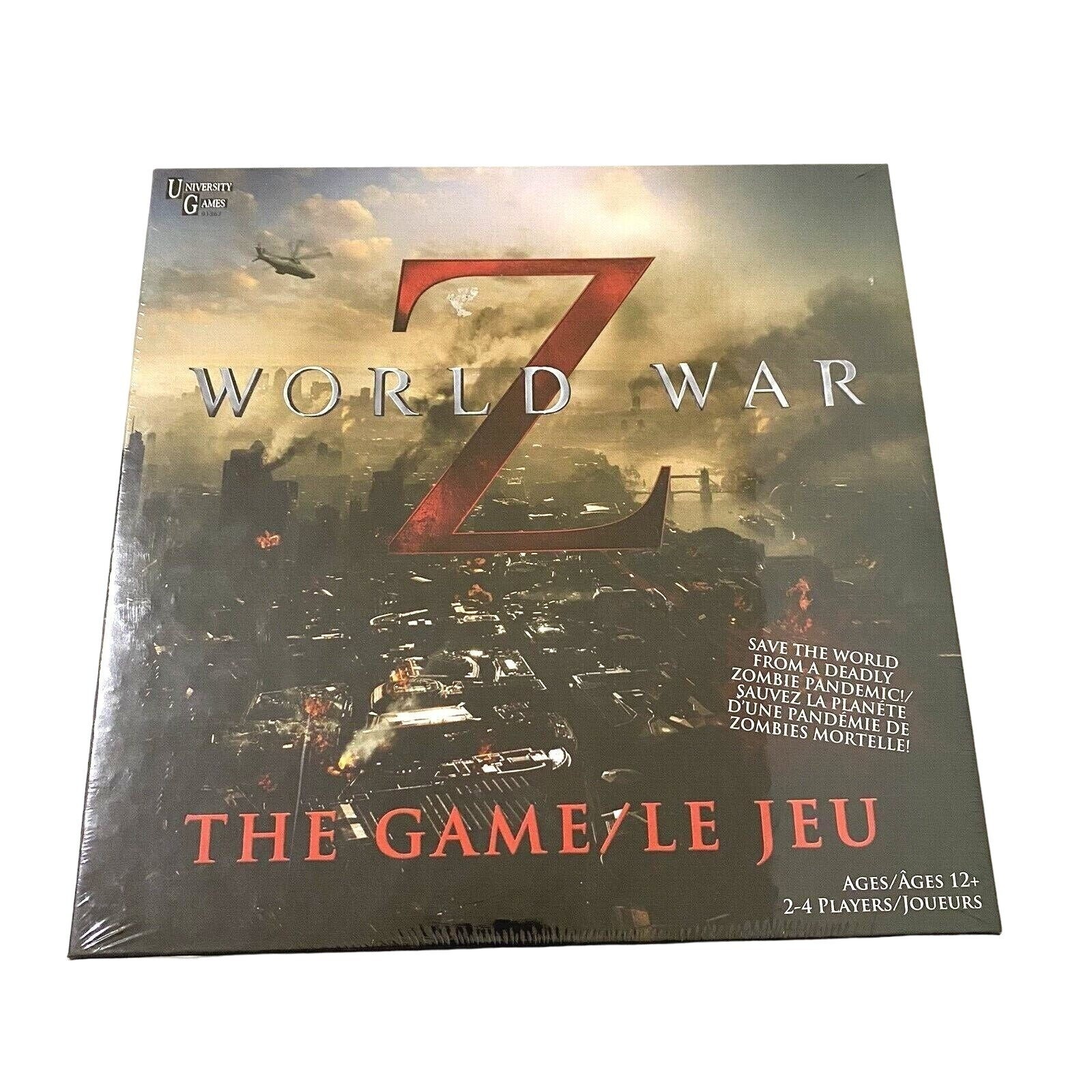 World War Z Board Game Zombies Apocalypse End of the World Survival Bilingual