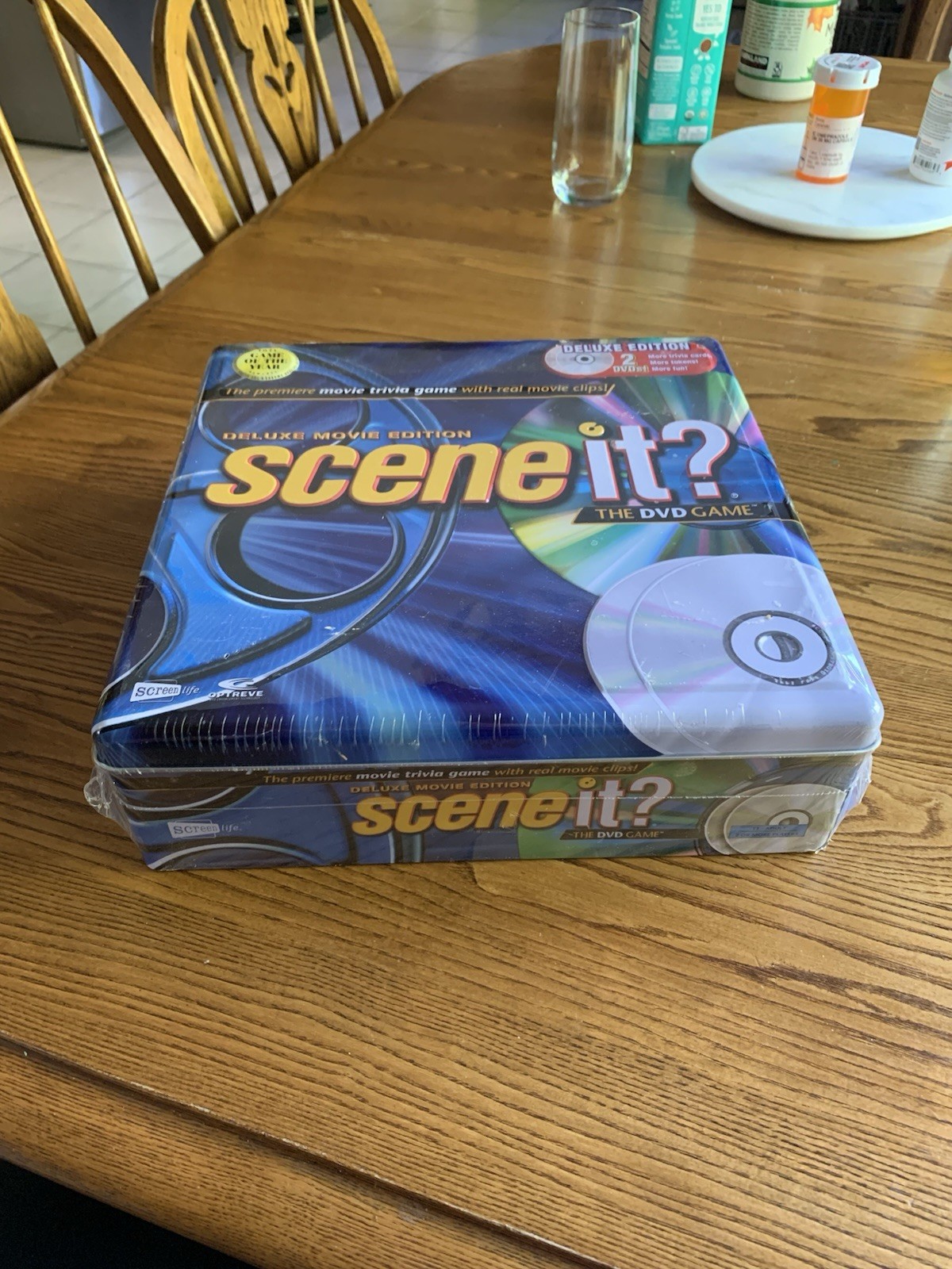 Screenlife Scene It? Deluxe Movie Edition DVD Trivia Game 2+ Players 2 DVDs