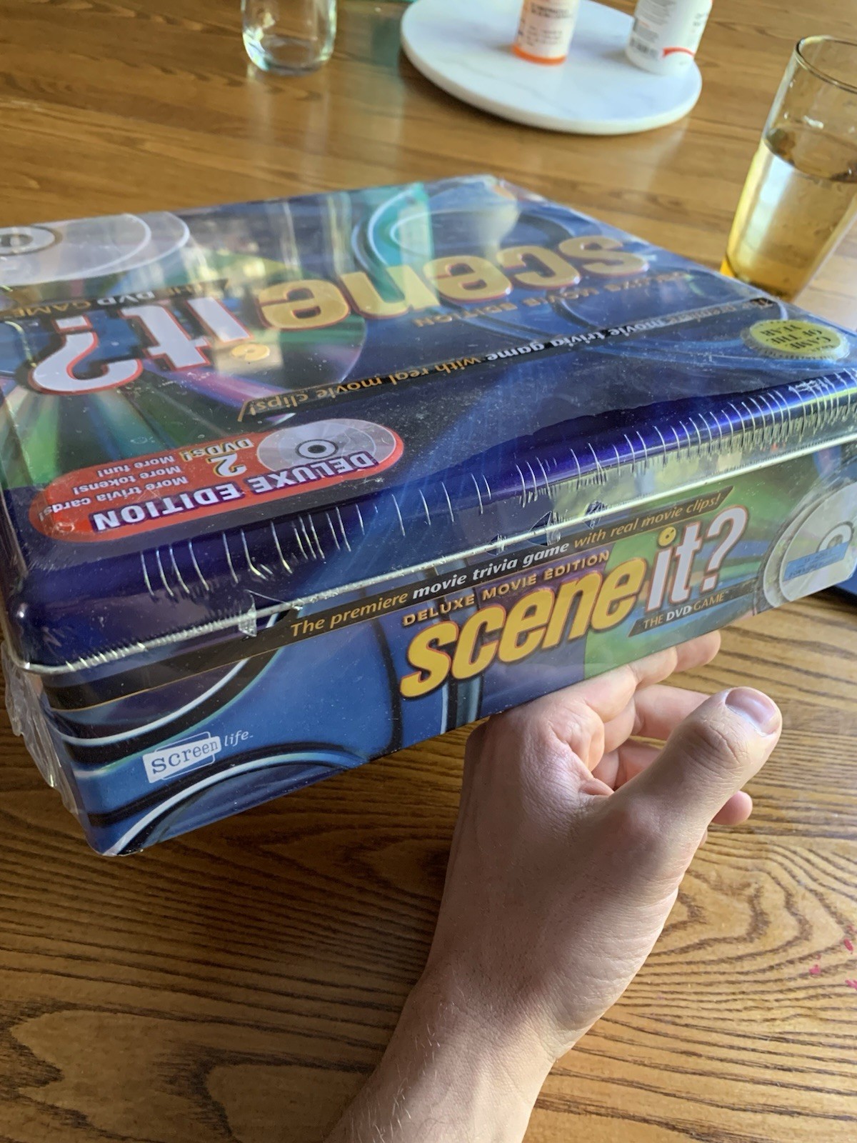 Screenlife Scene It? Deluxe Movie Edition DVD Trivia Game 2+ Players 2 DVDs