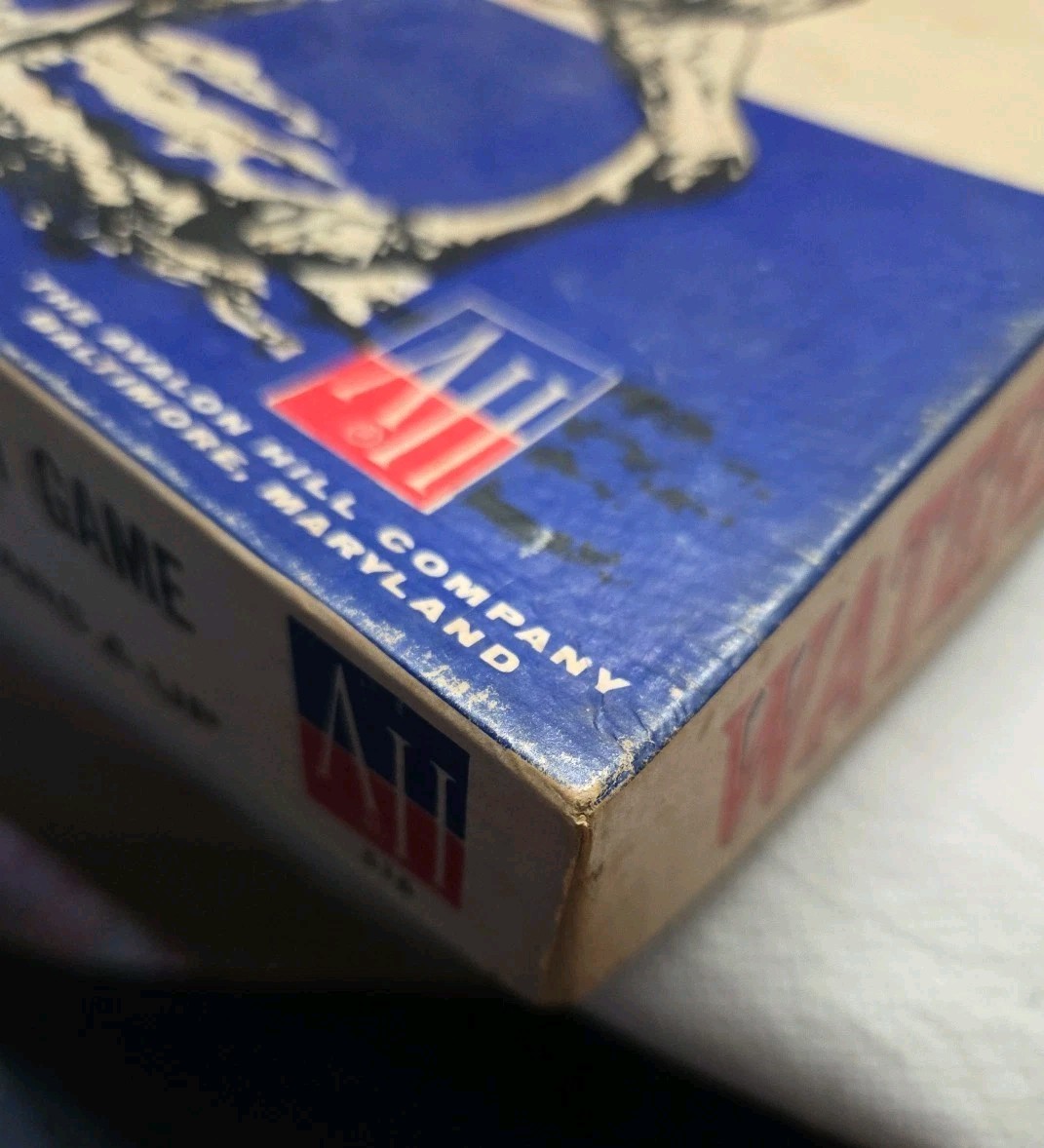 Waterloo board game by Avalon Hill Napoleonic Campaign – Used