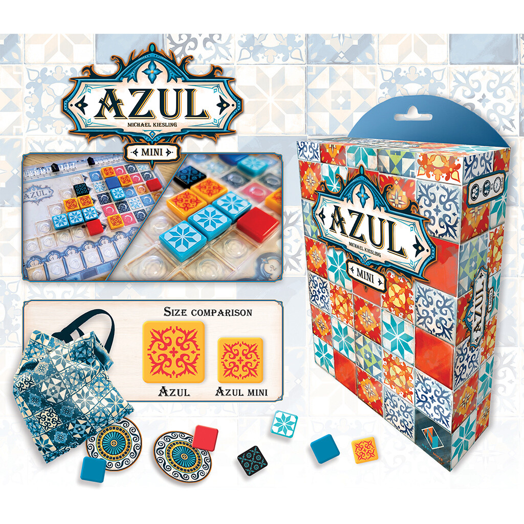 Mini Azul Board Game by Next Move Games ASMNMG60140EN