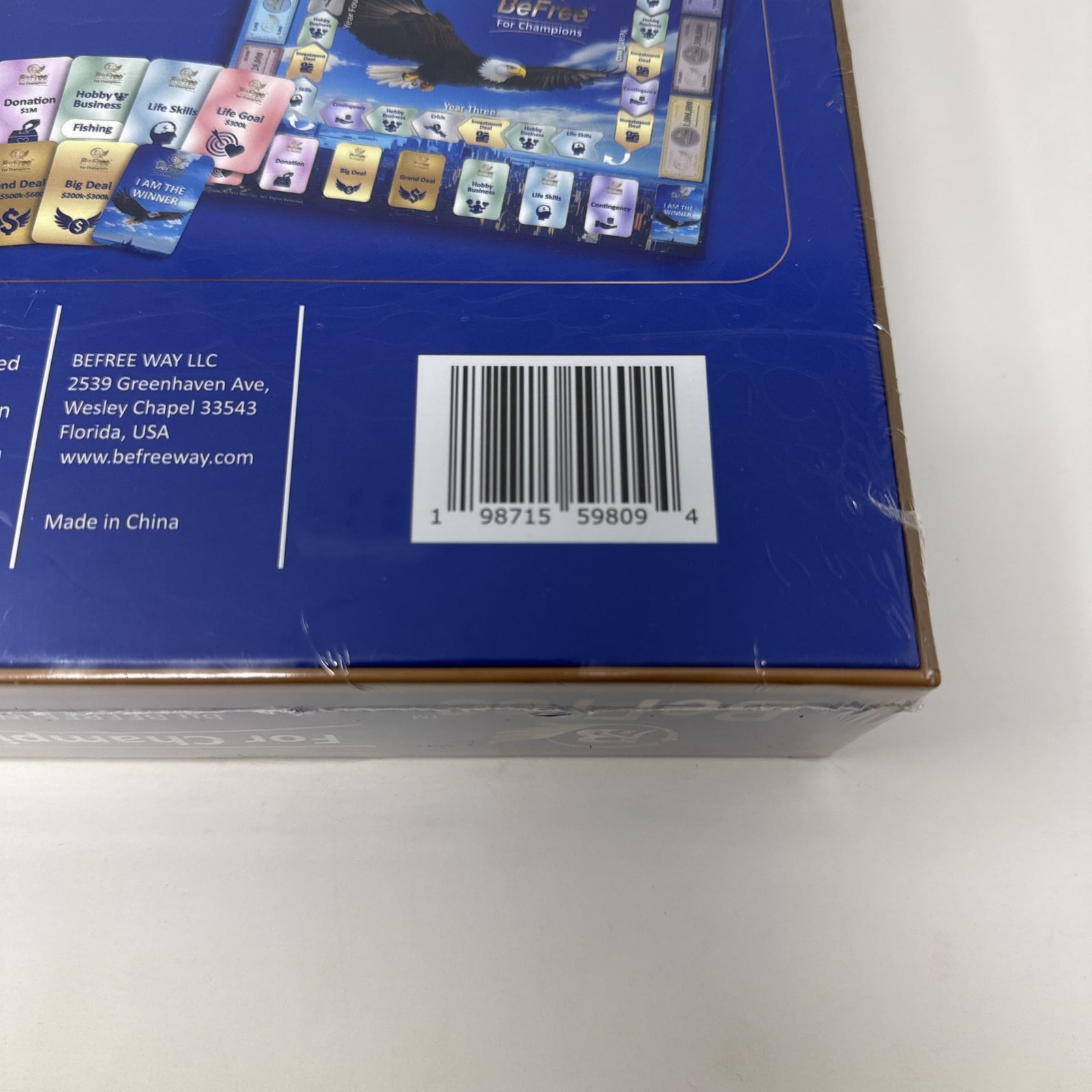 BeFree for Champions – Financial Literacy Board Game for Adults, Money & Risk
