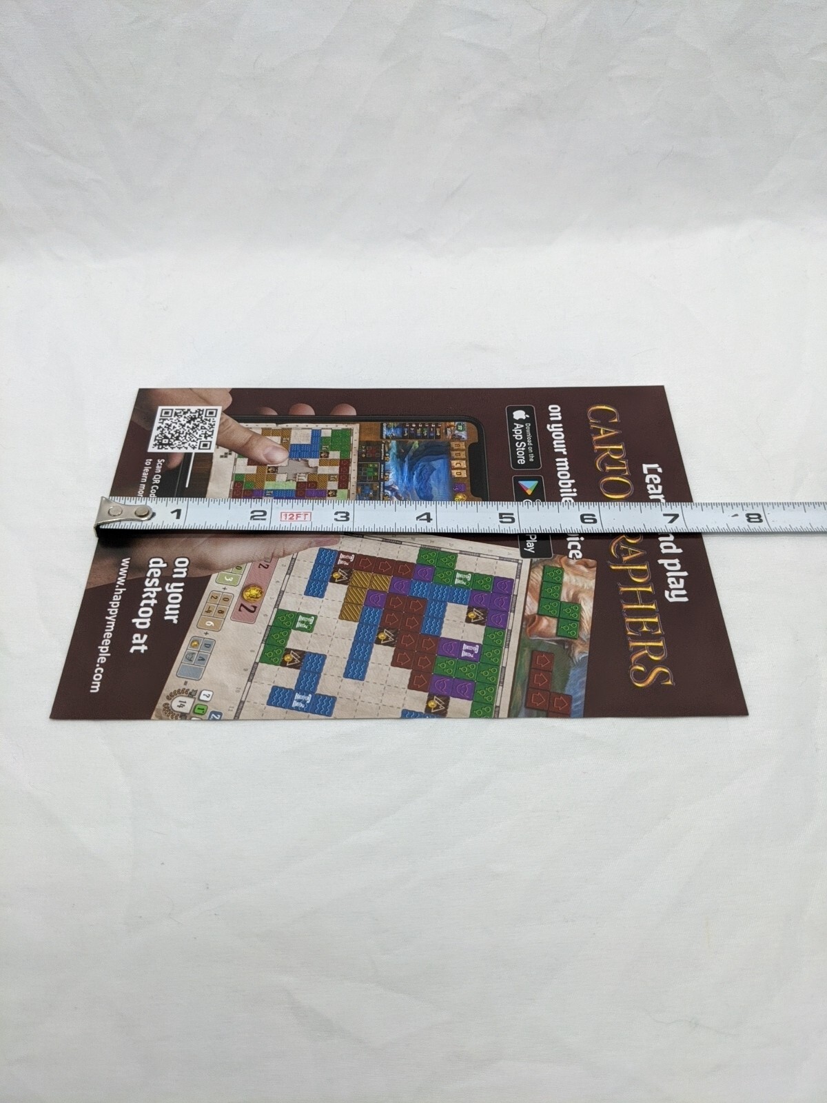 Thunder Works Games Learn And Play Cartographers Flyer Sheet 5″ X 7″