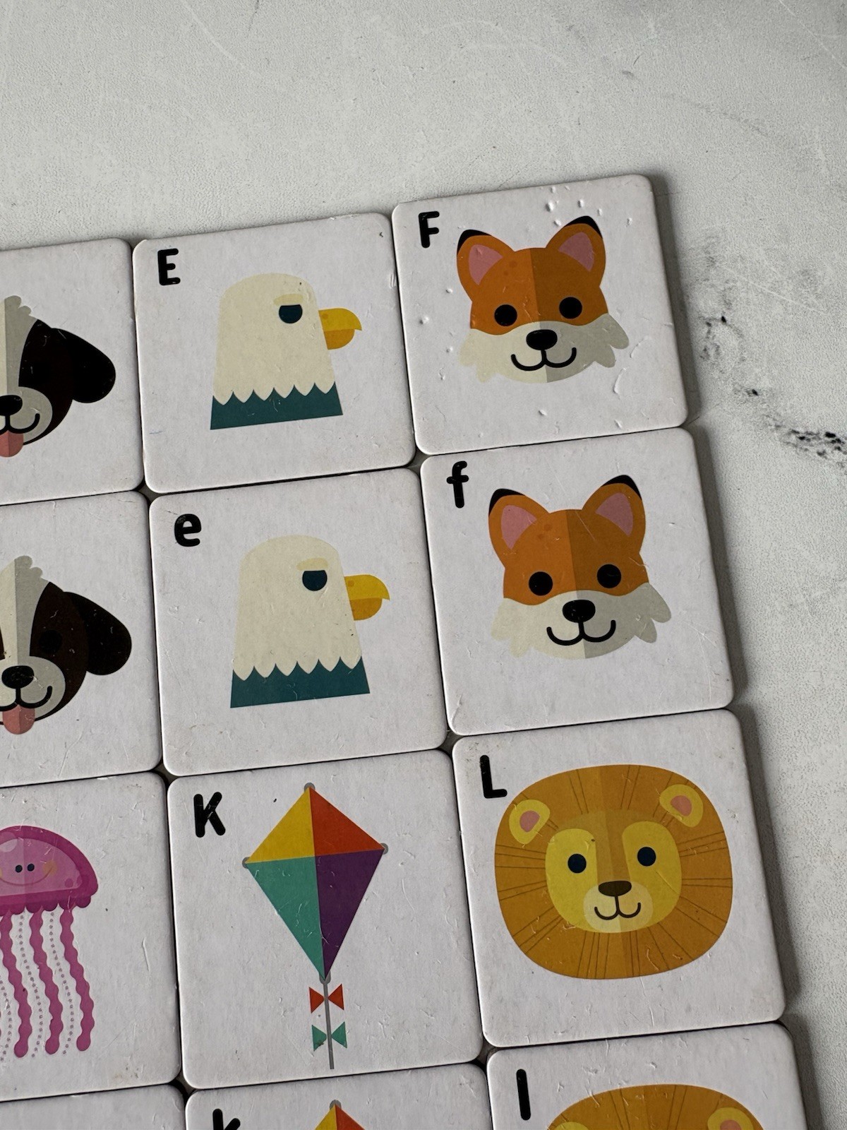 Alphabet Matching Memory Game for Kids Ages 3+ – Preschool Letter Matching Bo…