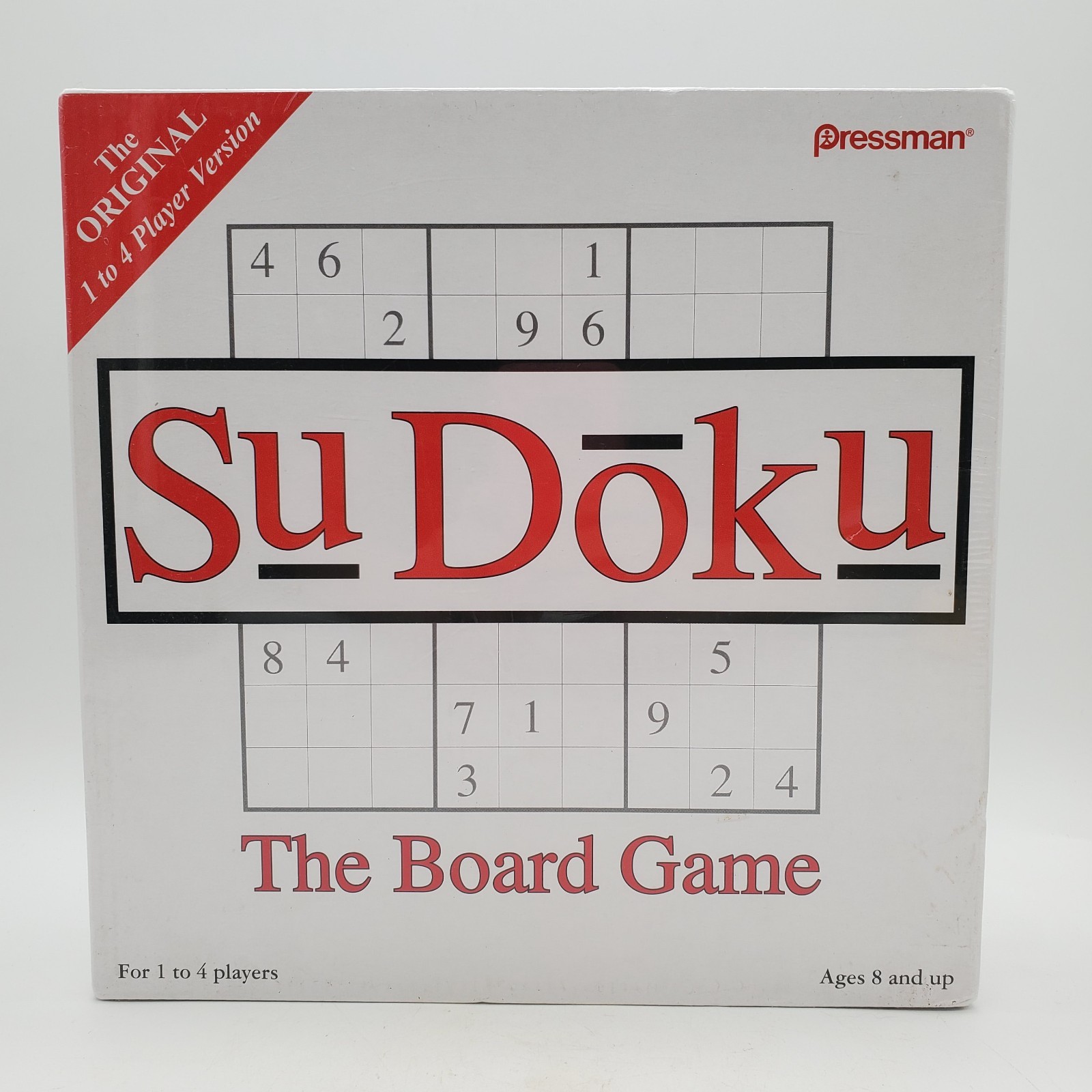 SUDOKU The Board Game 1 to 4 Players, New, Cards Sealed, Pressman 2005