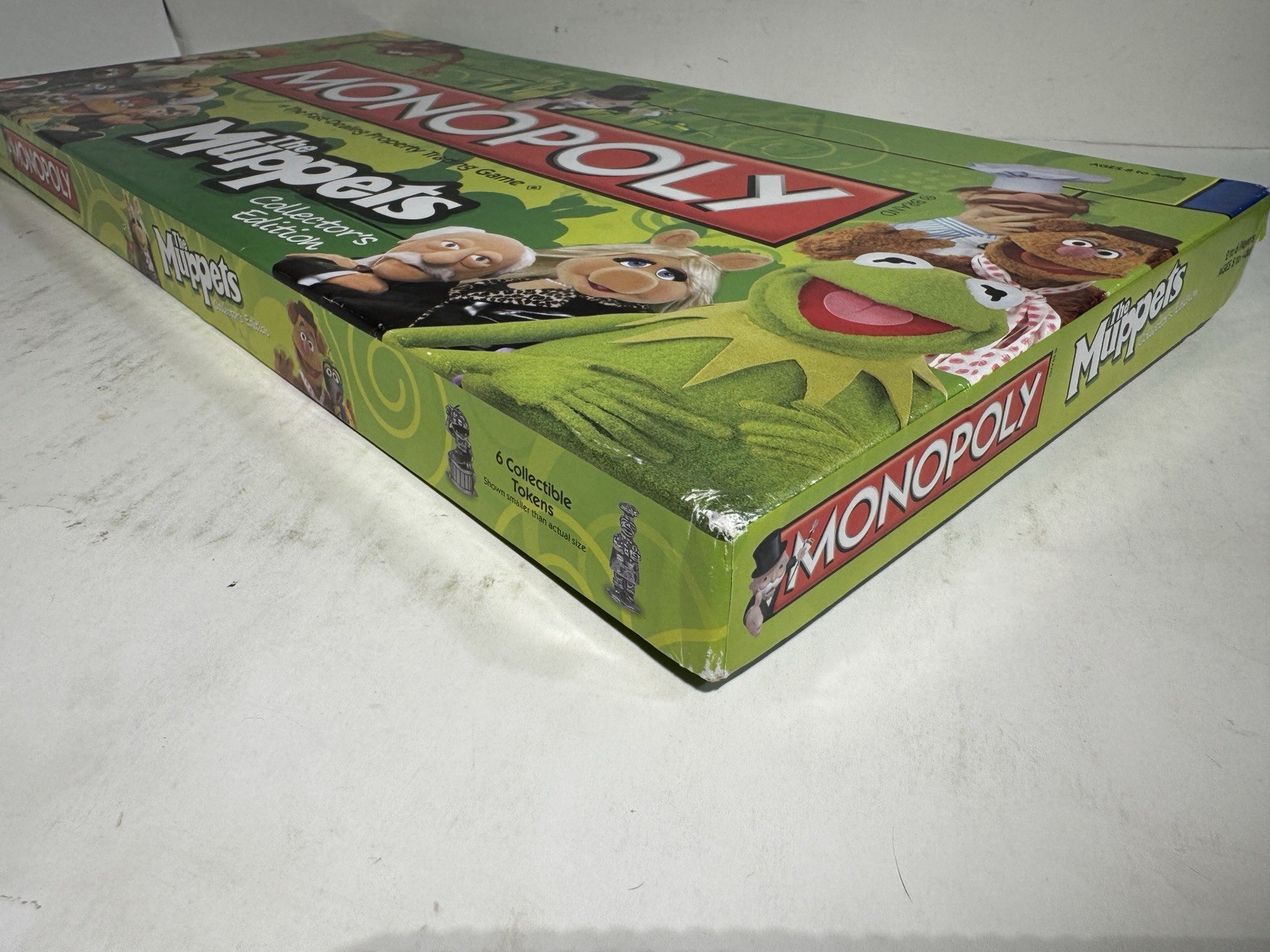 Monopoly The Muppets Collector’s Edition Board Game 2010 Incomplete 4 Tokens