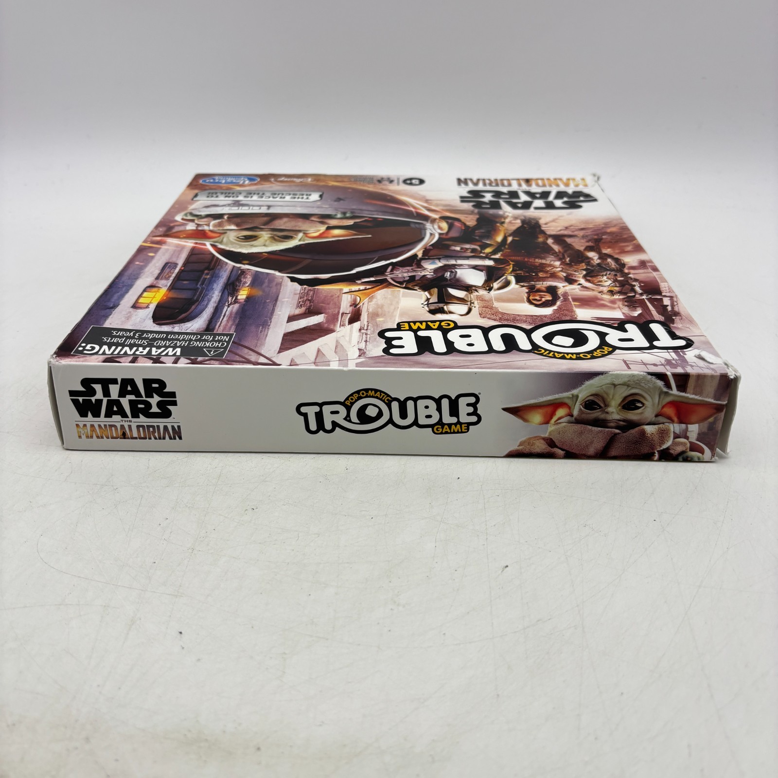 Star Wars The Mandalorian Trouble Game COMPLETE Hasbro 2020 Grogu Pop O Matic