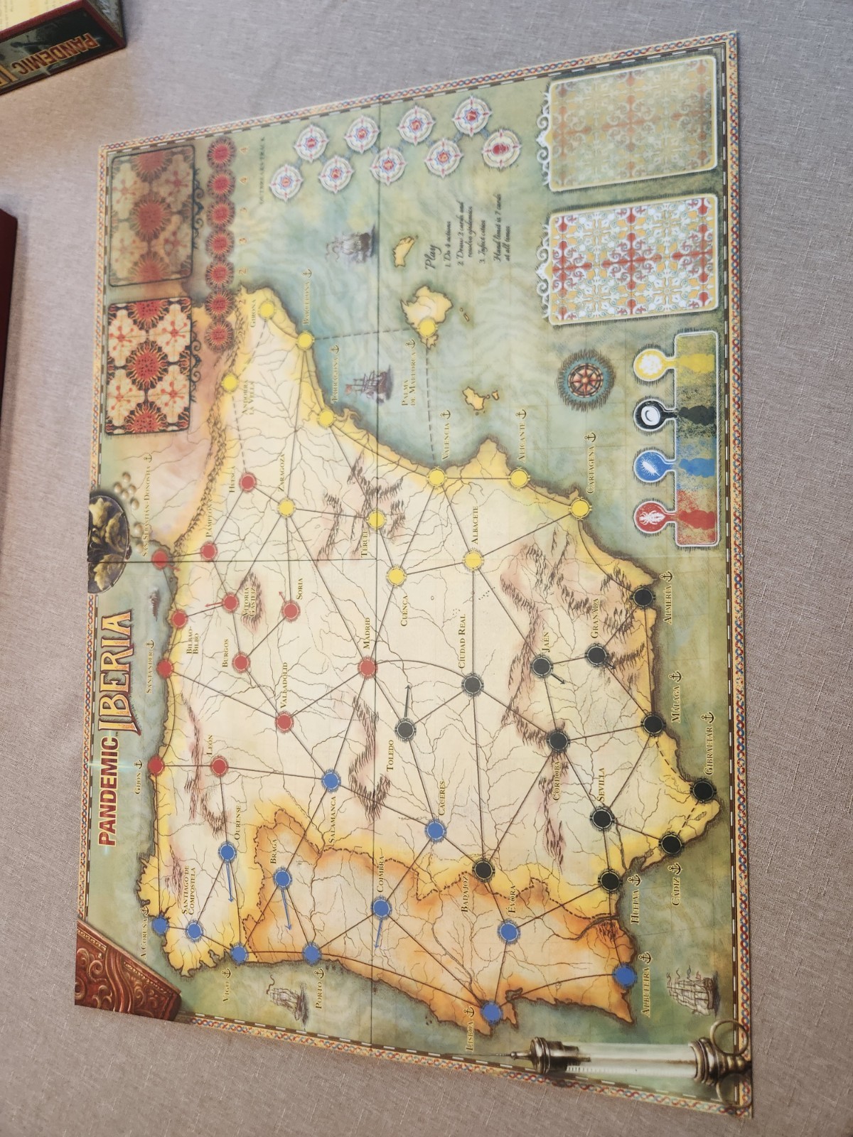 Pandemic Iberia Limited Collectors Edition Board Game Z-MAN Games 2016