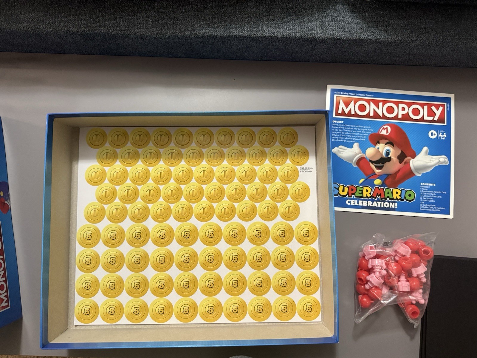 Hasbro Super Mario Monopoly And The Game Of Life Missing Monopoly Player Tokens