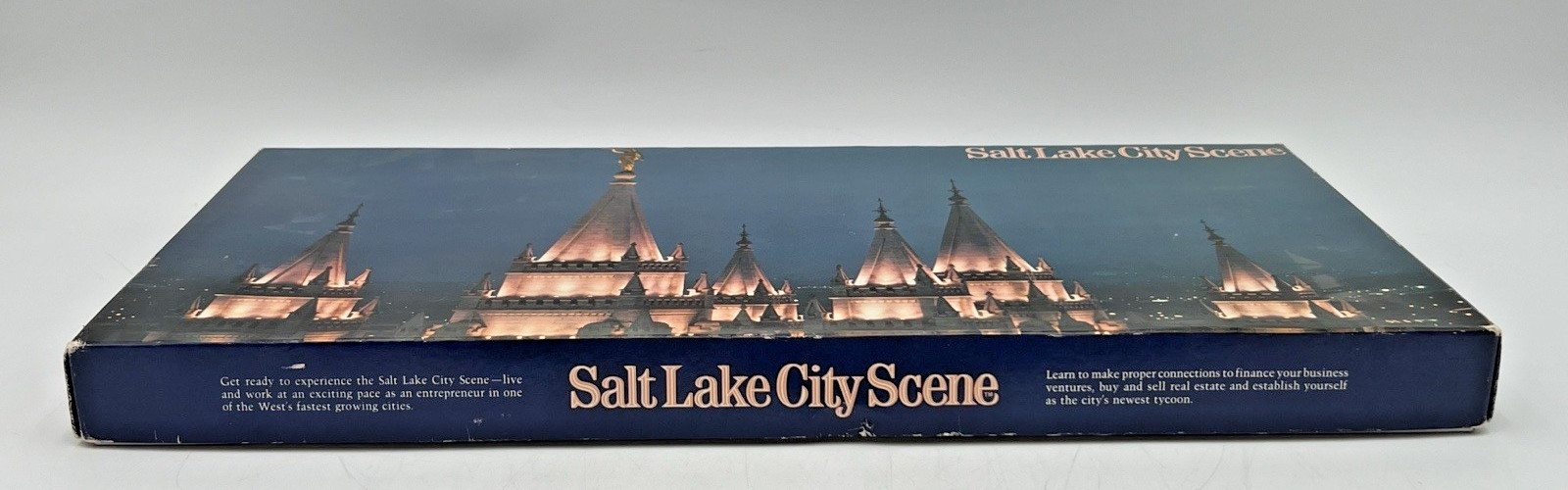 1980 SALT LAKE CITY SCENE BOARD GAME BY HANSEN STOCK NUMBER 2600