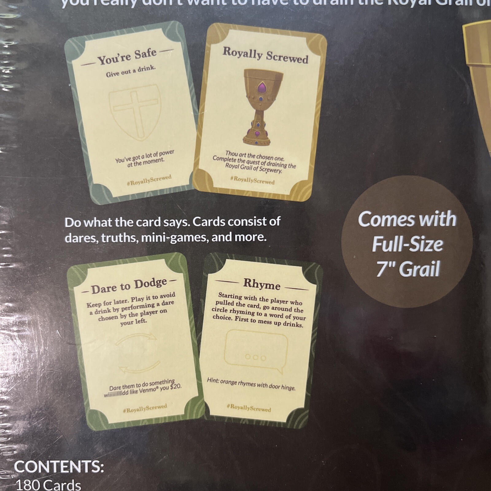 New Royally Screwed Adult Party Drinking Card/Board Game Buzzed