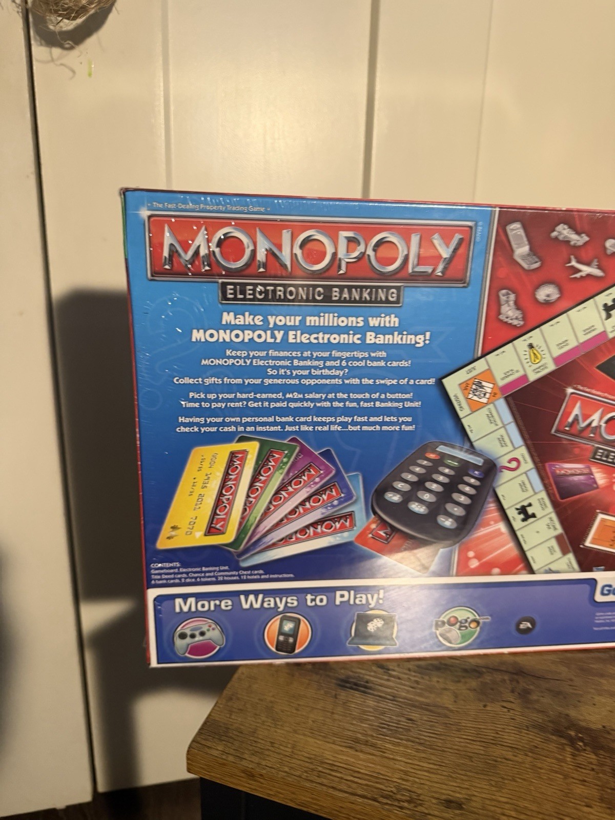 ✨Hasbro Monopoly Electronic Banking Board Game Ages 8+ 2+ Players✨