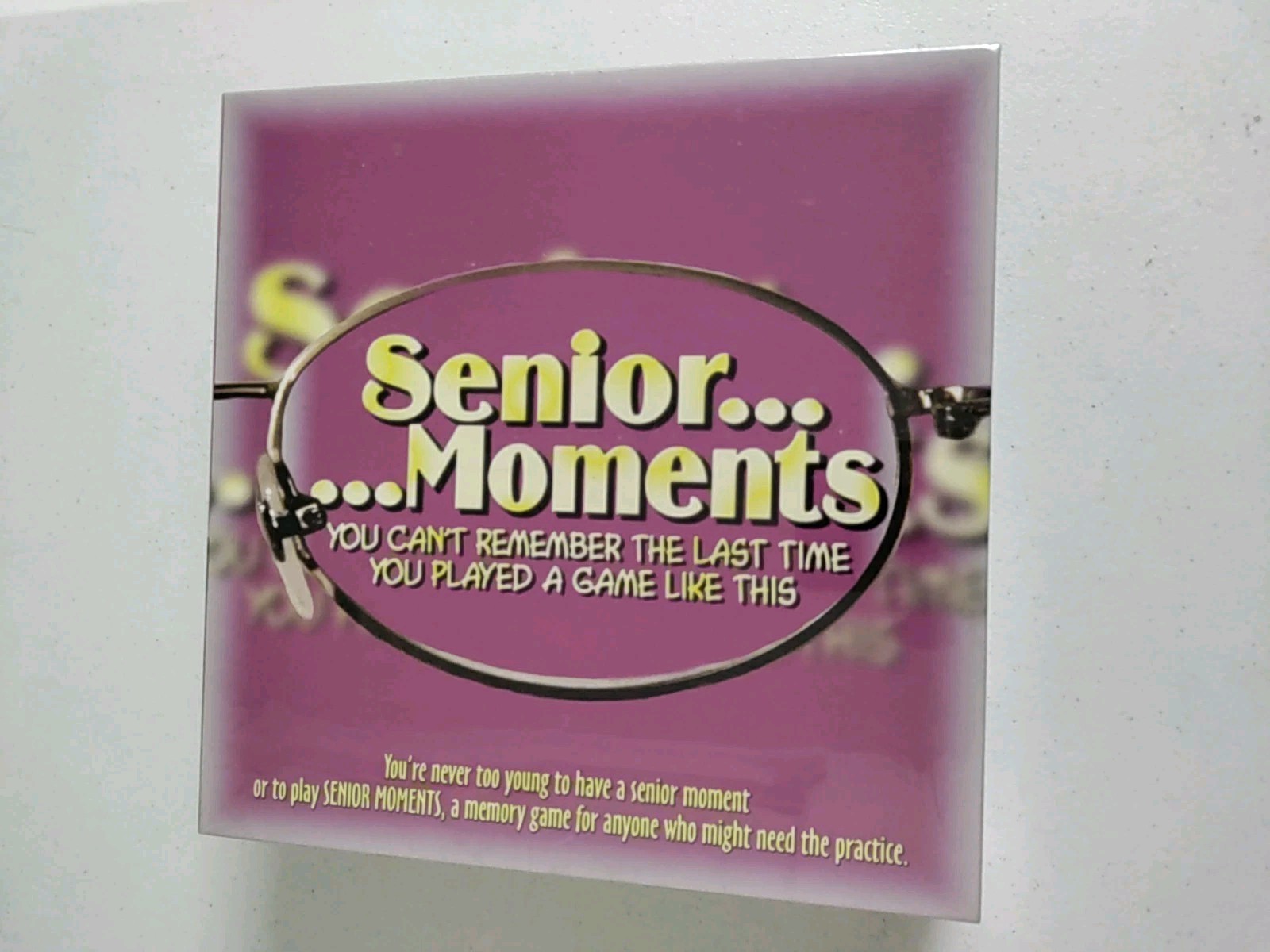 Senior Moments Family Adult Board Memory Game TDC Games New Sealed Free Ship USA