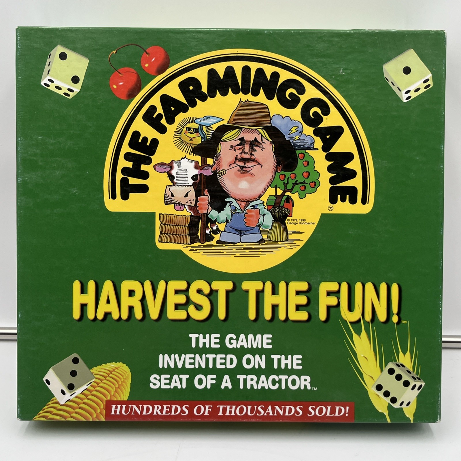 Vintage The Farming Game Harvest the Fun! 20TH ANNIV Edition 1996 Complete
