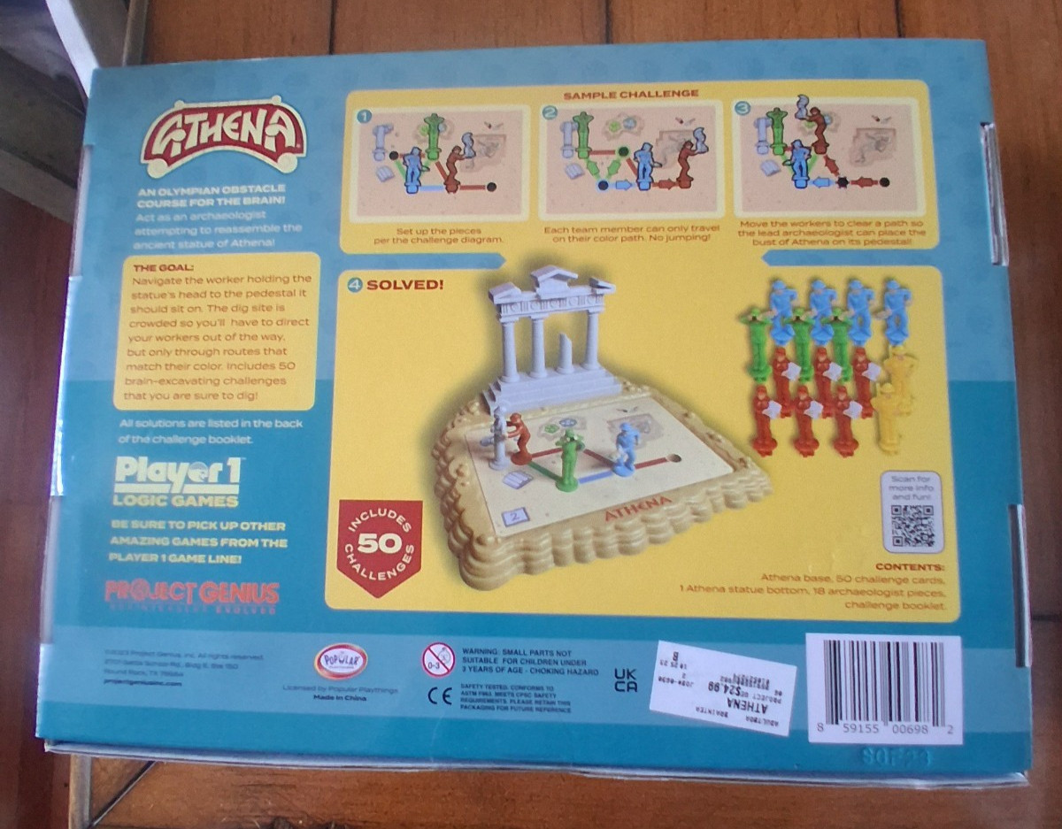 “ATHENA” – Single Player Logic Games